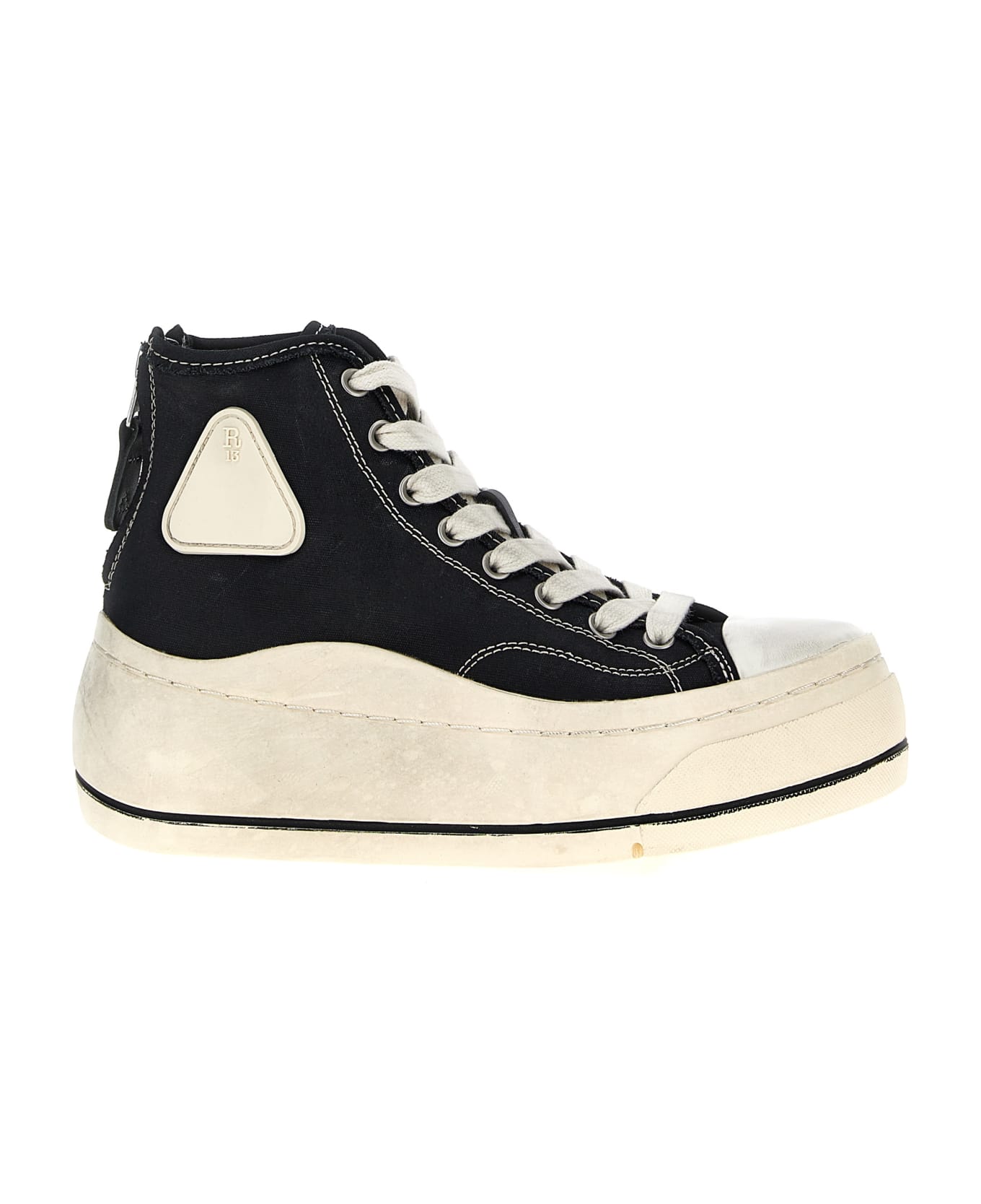 R13 
high Top
 Sneakers - Black  