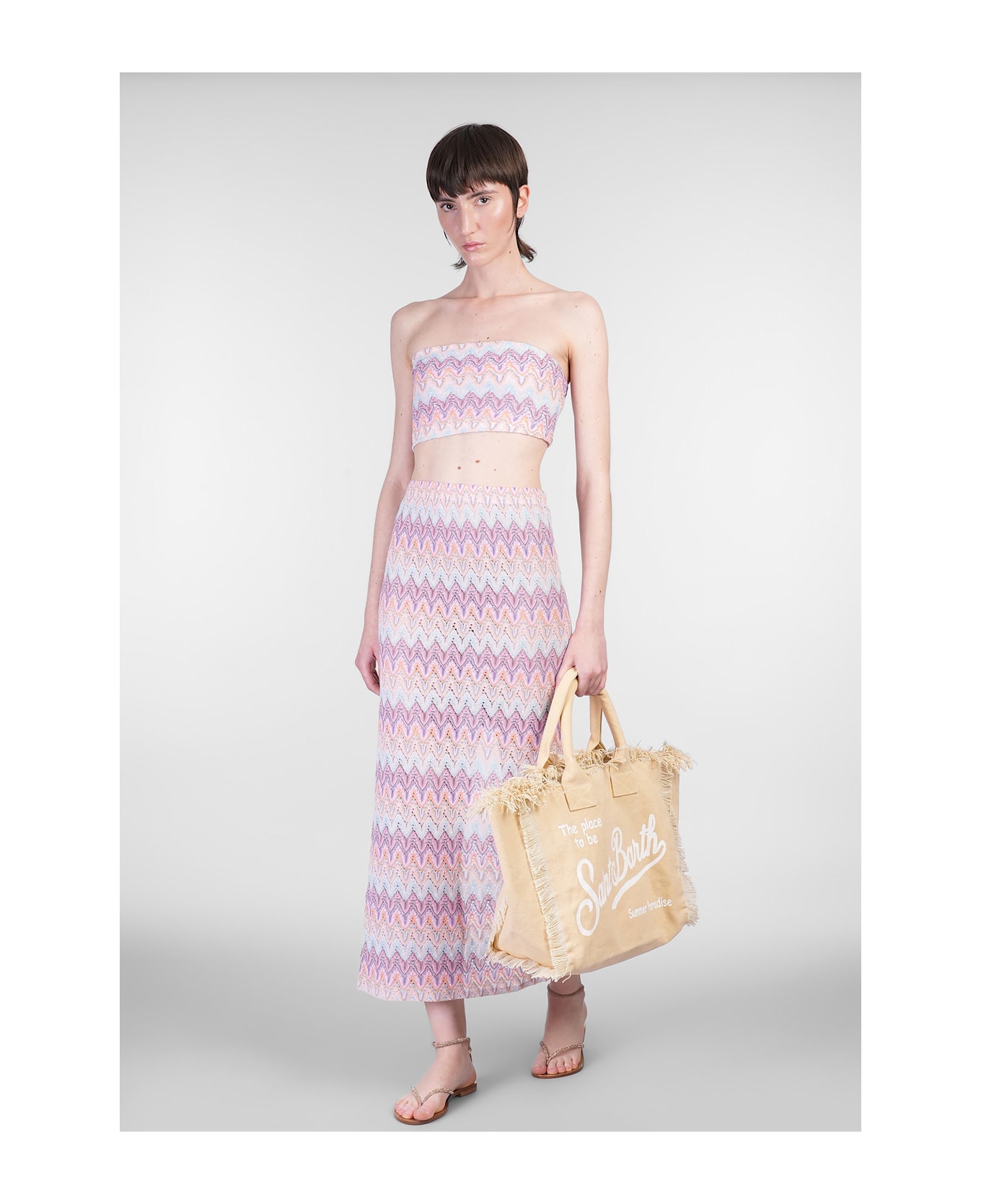 MC2 Saint Barth Jaclyn R Topwear In Multicolor Polyester - multicolor