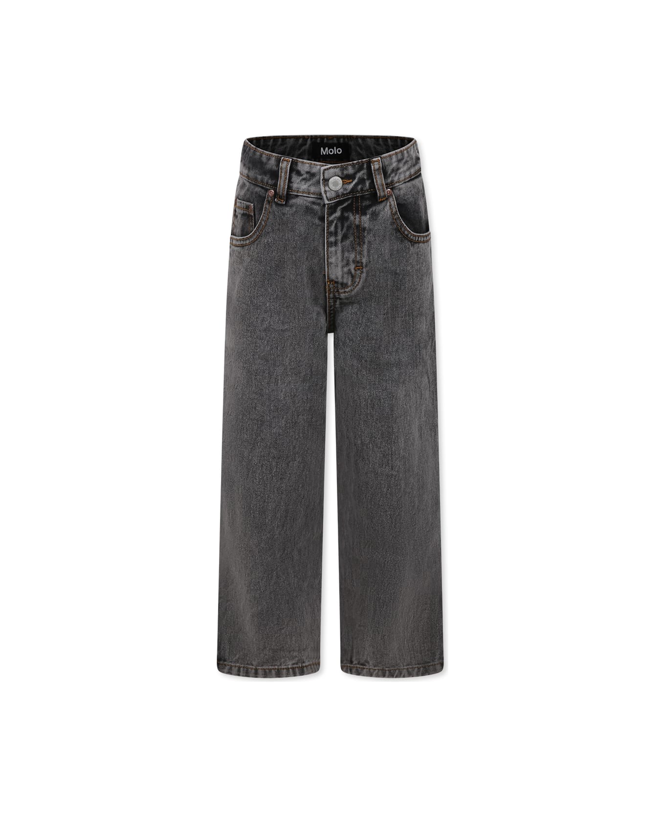 Molo Grey Jeans For Kids - Grey