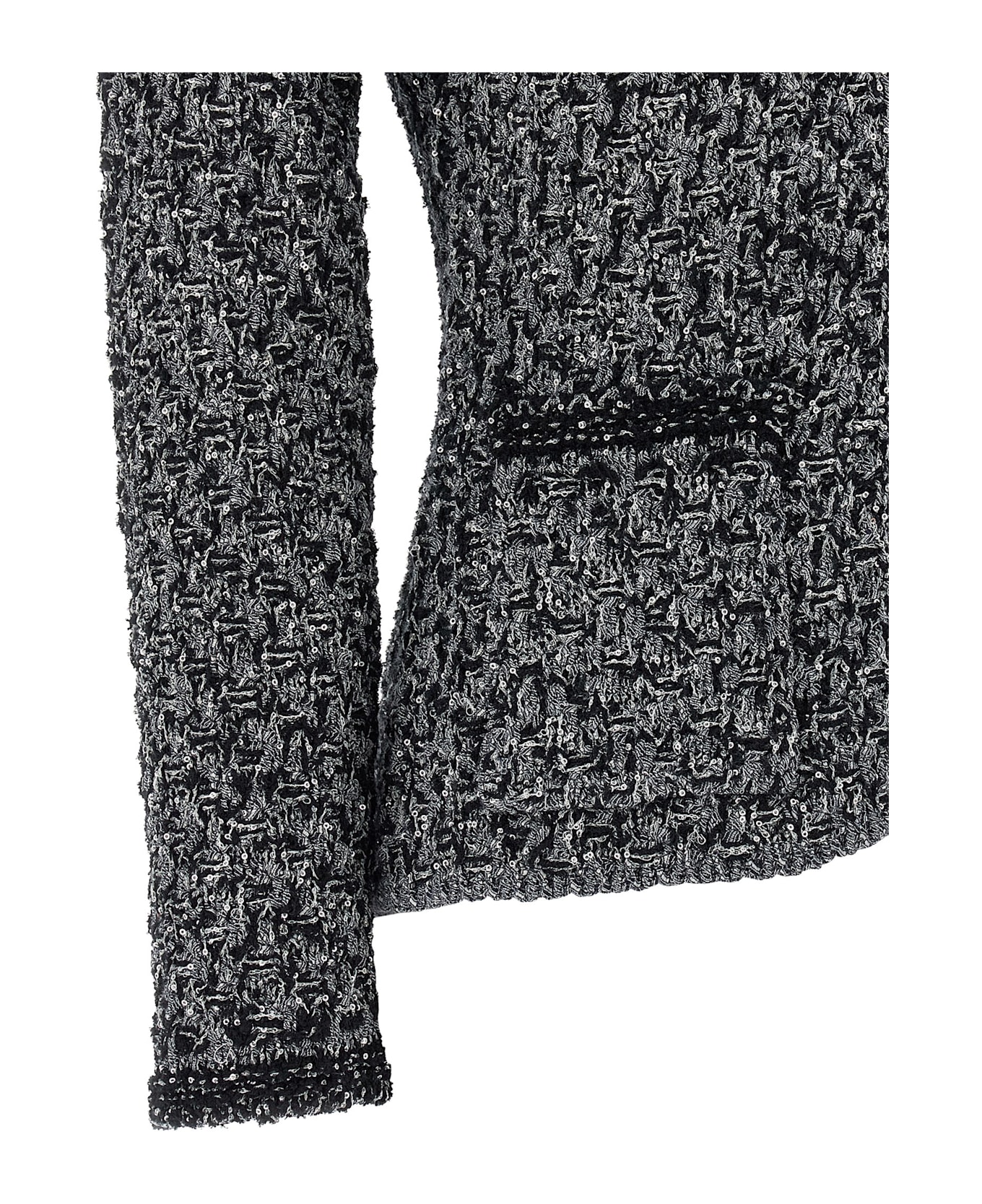 Fabiana Filippi Tweed Jacket - Blue