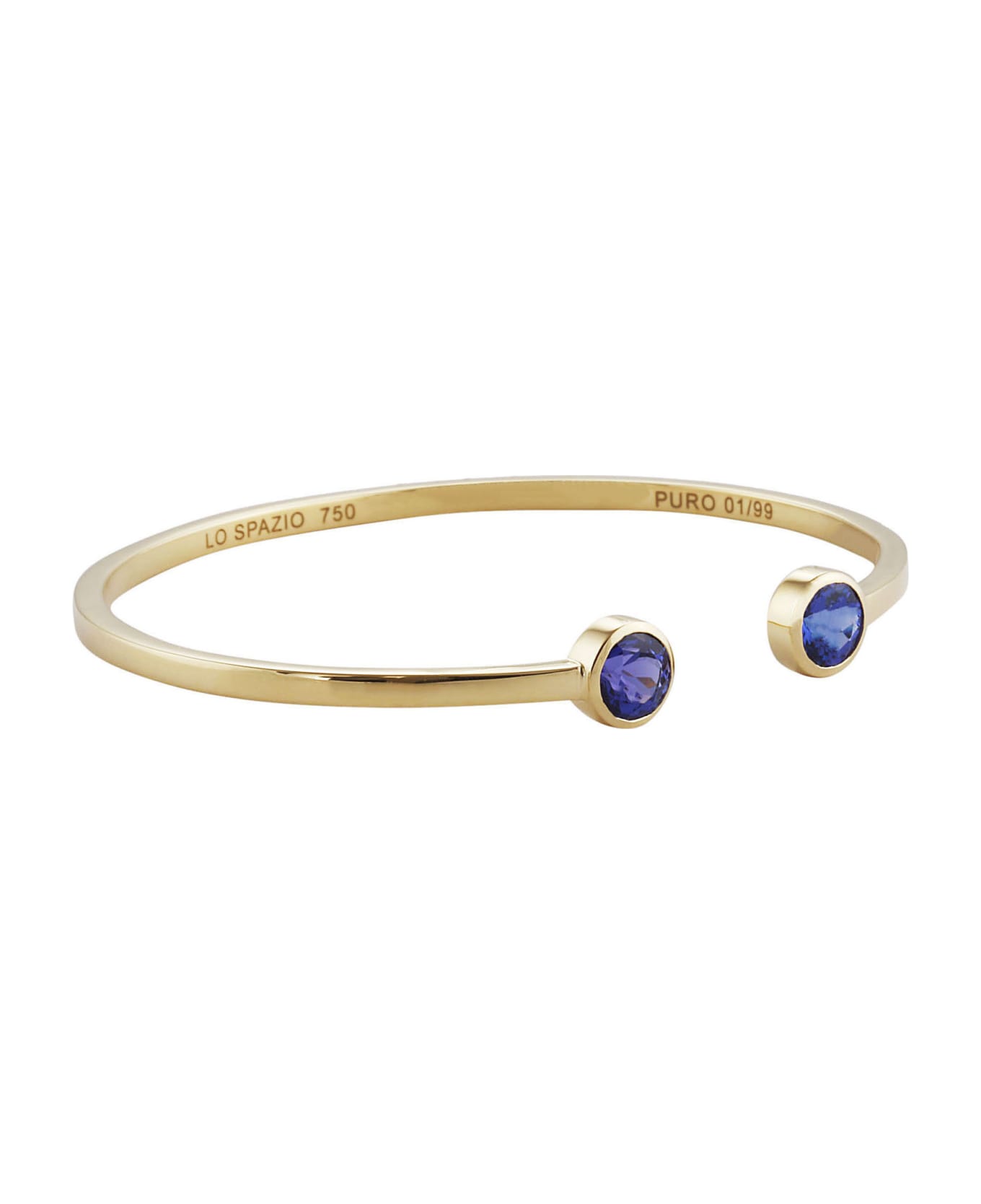 Lo Spazio Jewelry Lo Spazio Tanzanite Bangle - Purple_Blue ブレスレット