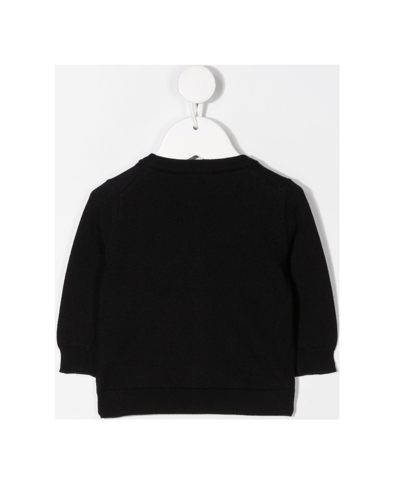 Emporio Armani Black Baby Cardigan - Blue