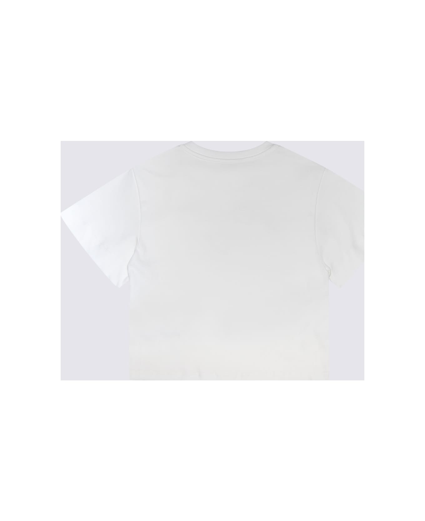 Chloé White Cotton T-shirt - Beige