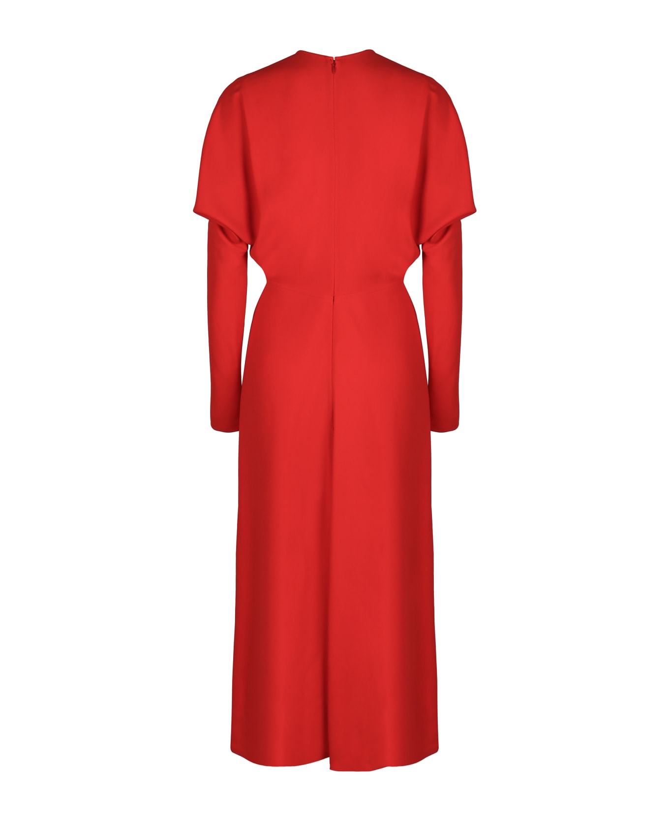 Victoria Beckham Dolman Cady Dress - red