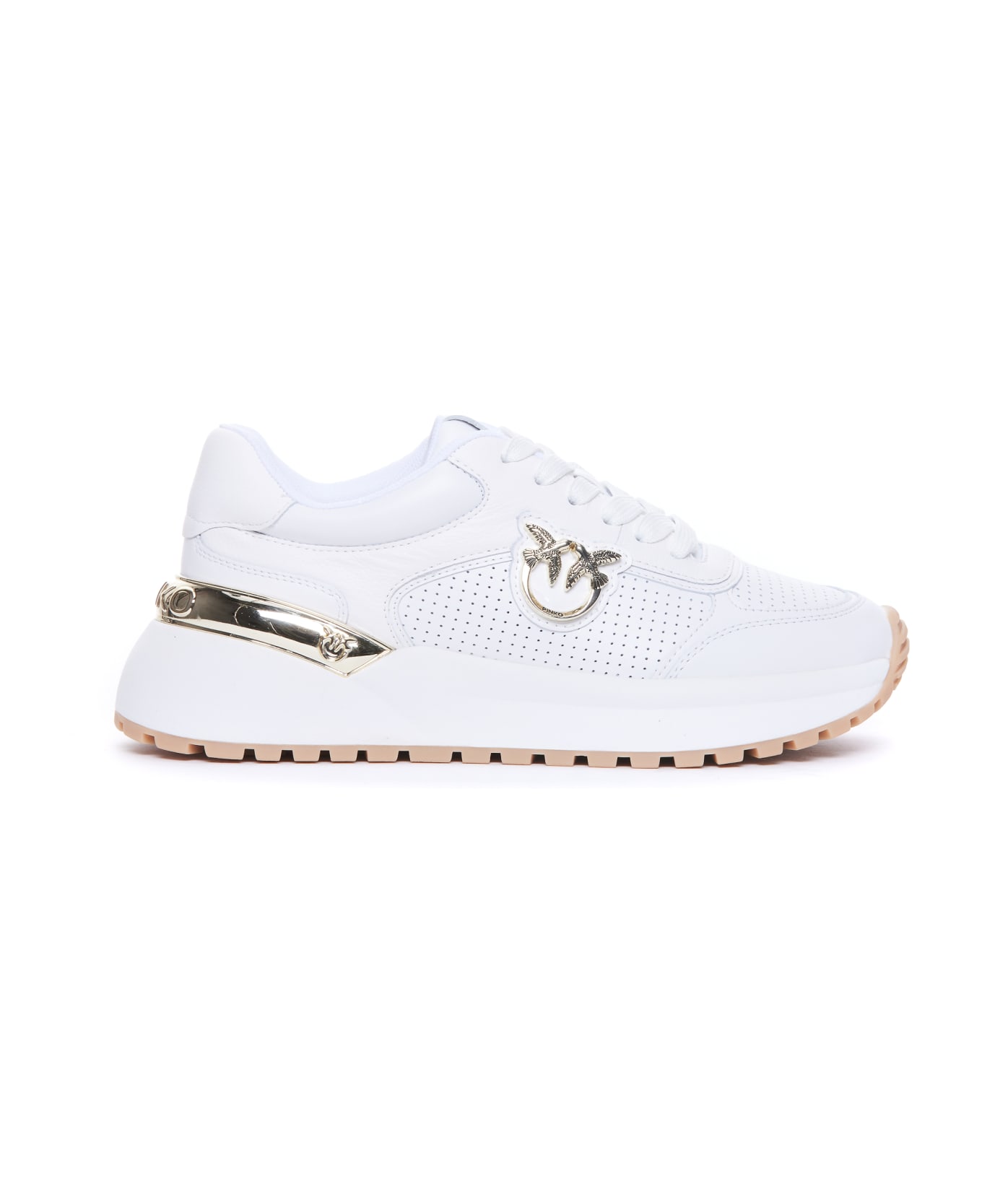 Pinko Gem 01 Sneakers - White