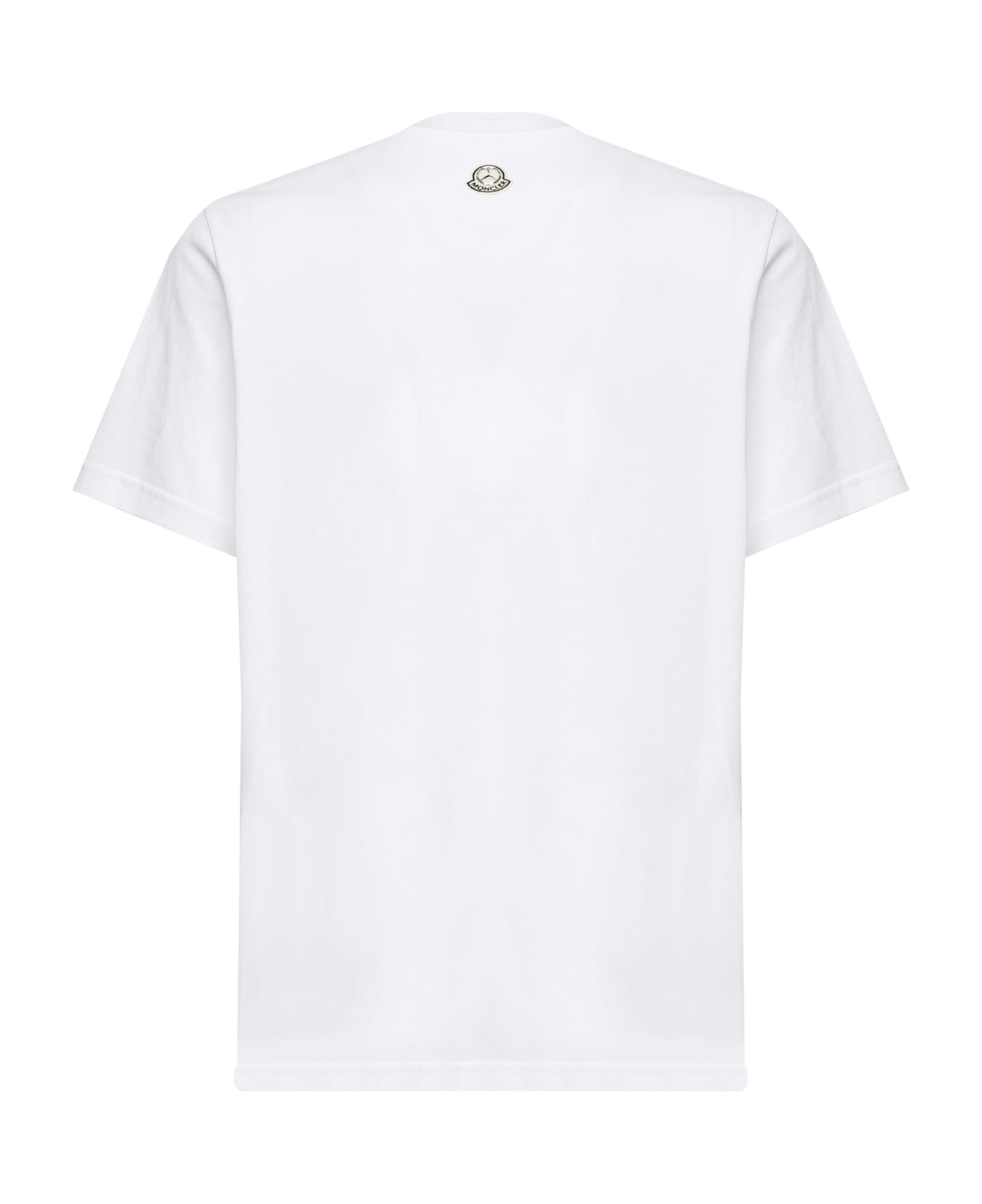 Moncler Genius T-shirt With Front Print - White