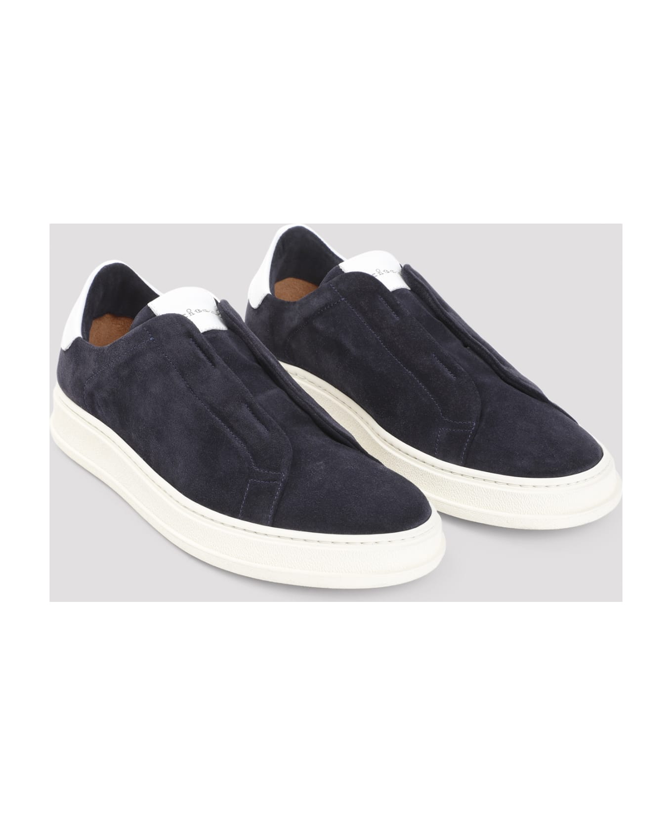 Kiton Sneakers - Blu Bianco Latte