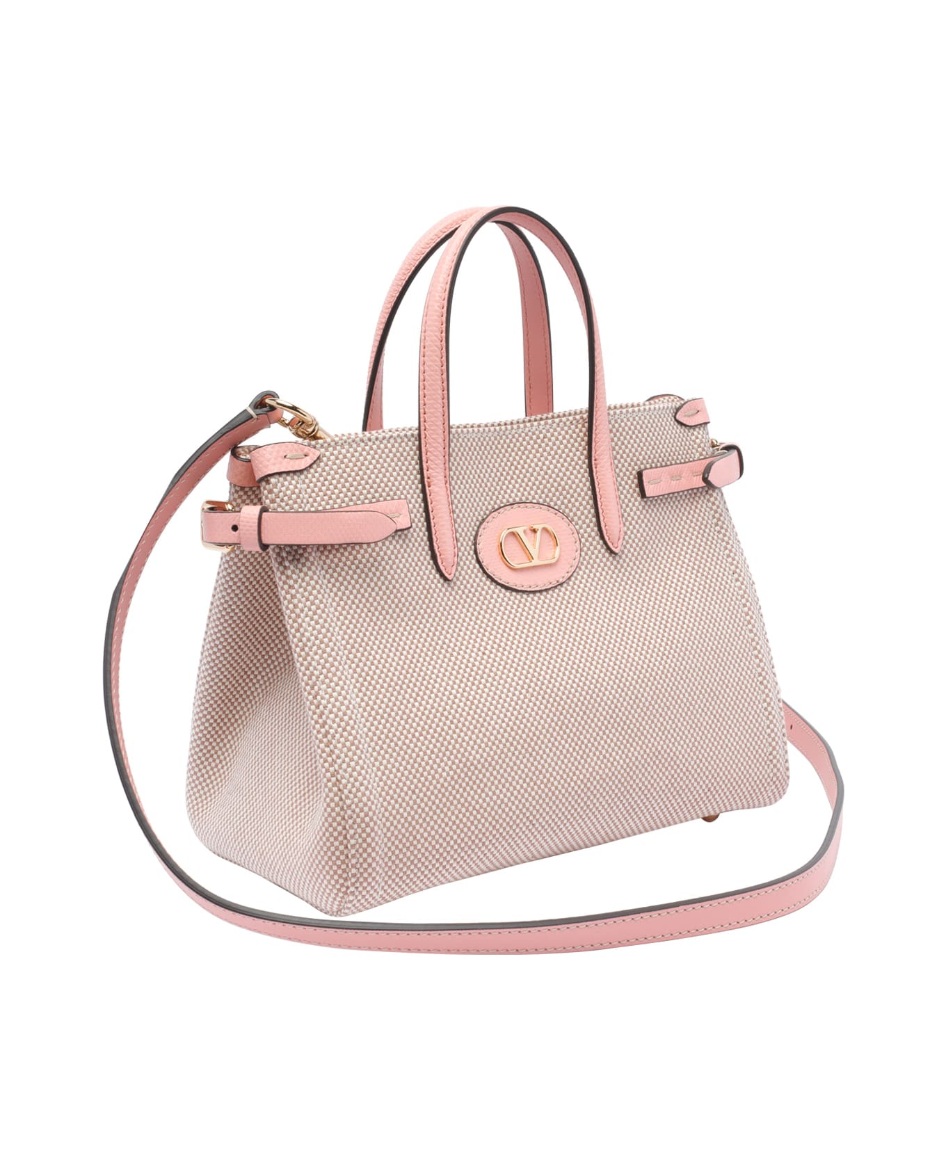 Valentino Garavani Small Antibes Tote Bag - Beige