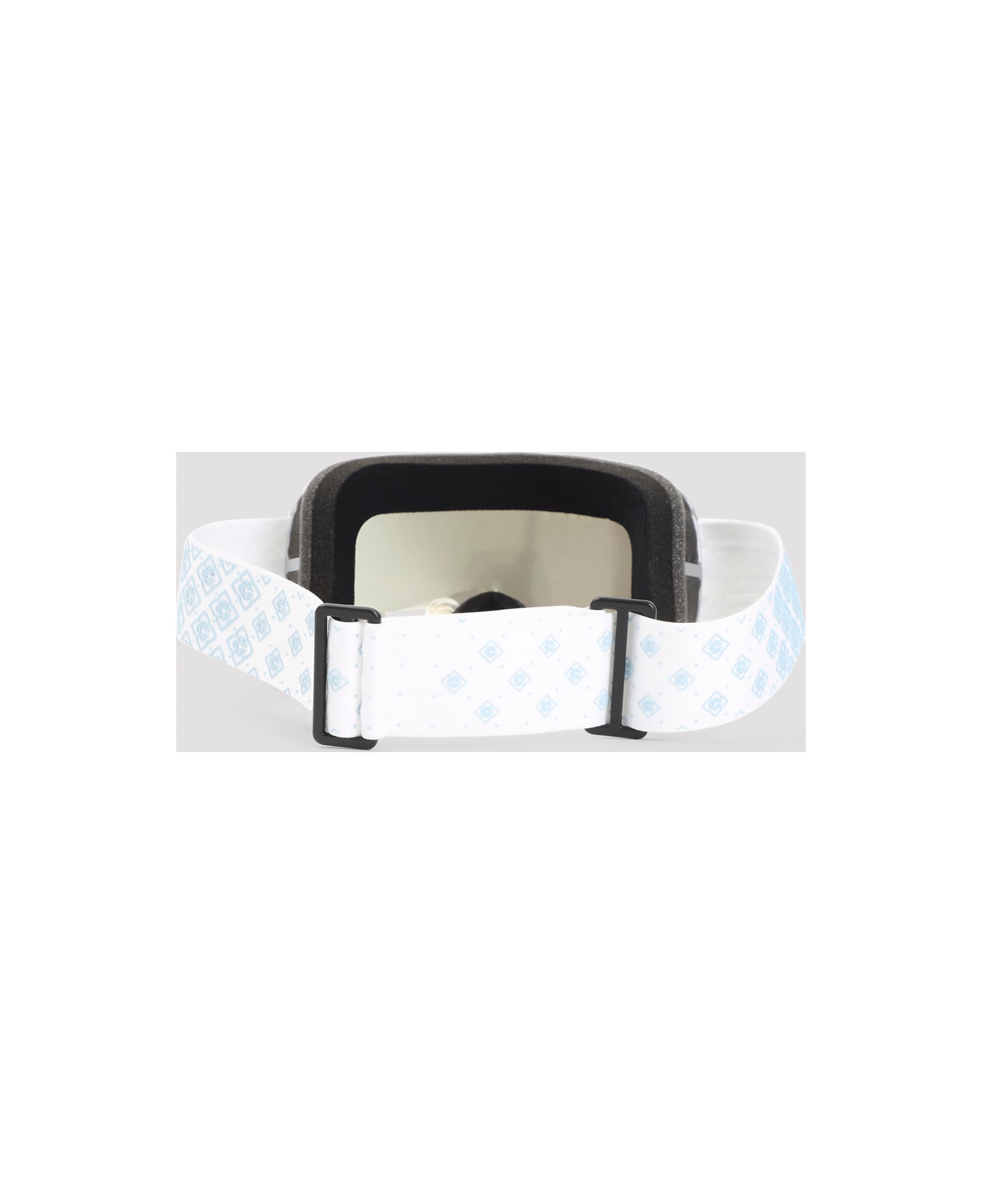 Casablanca Acetate Ski Goggles - Silver White