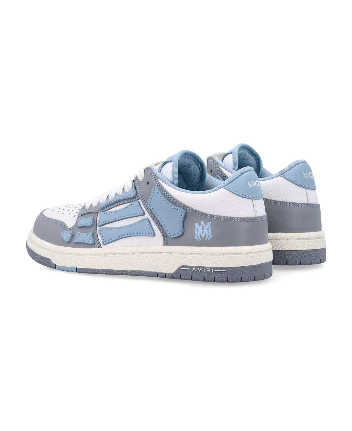 AMIRI Varsity Skel Top Low Woman
s Sneakers - OCEAN SKY
