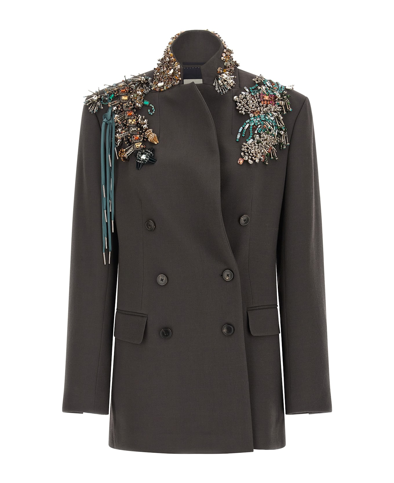 Dries Van Noten 
bafya
 Blazer - Gray