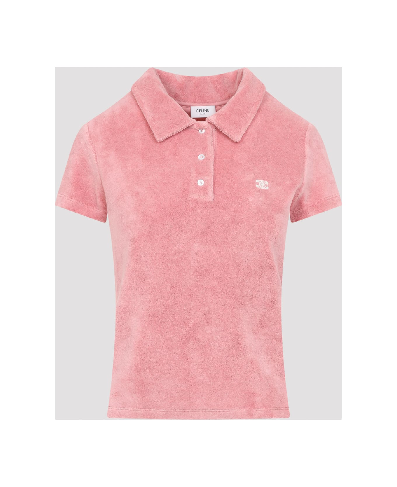 Celine Ss Polo - Rose Cream