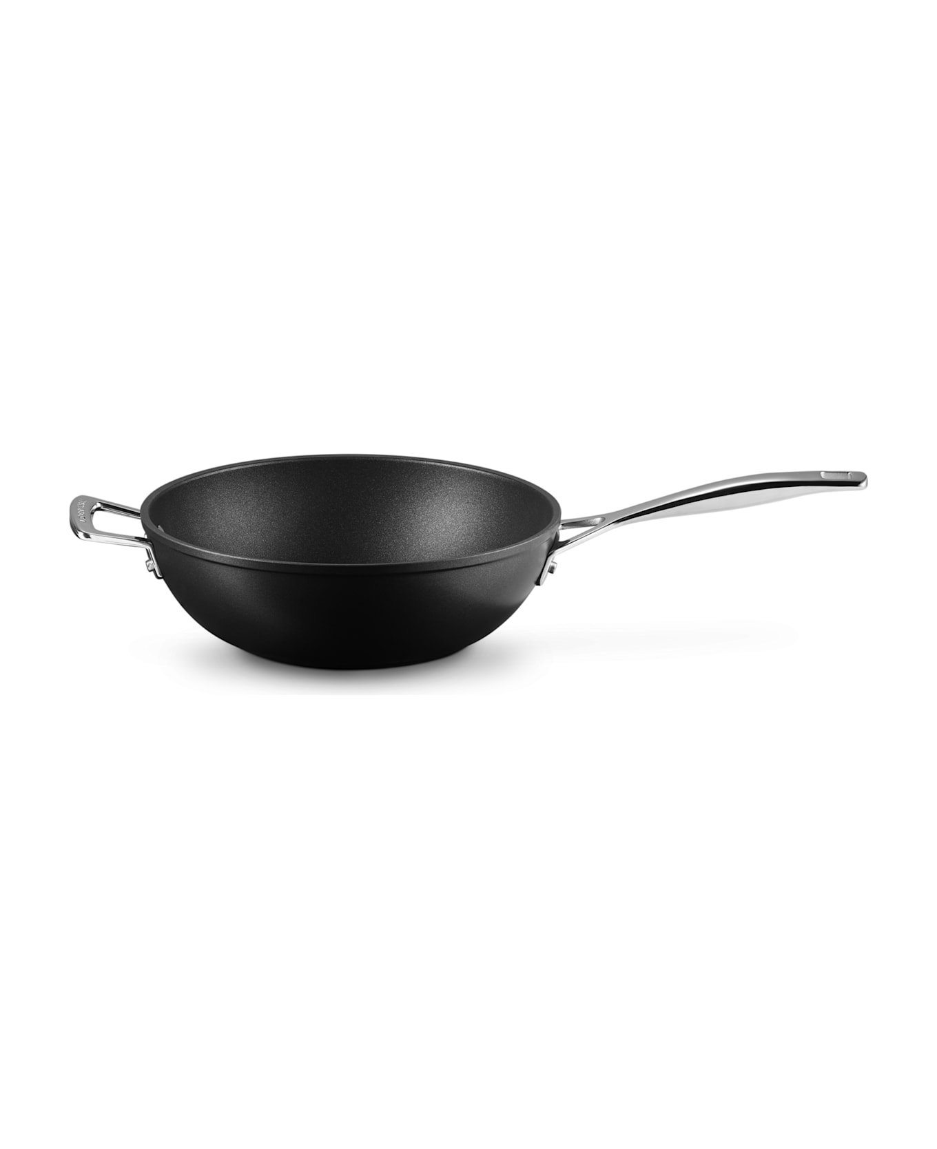 Le Creuset Padella Wok Con Manico Lungo E Maniglia 30cm - Nero