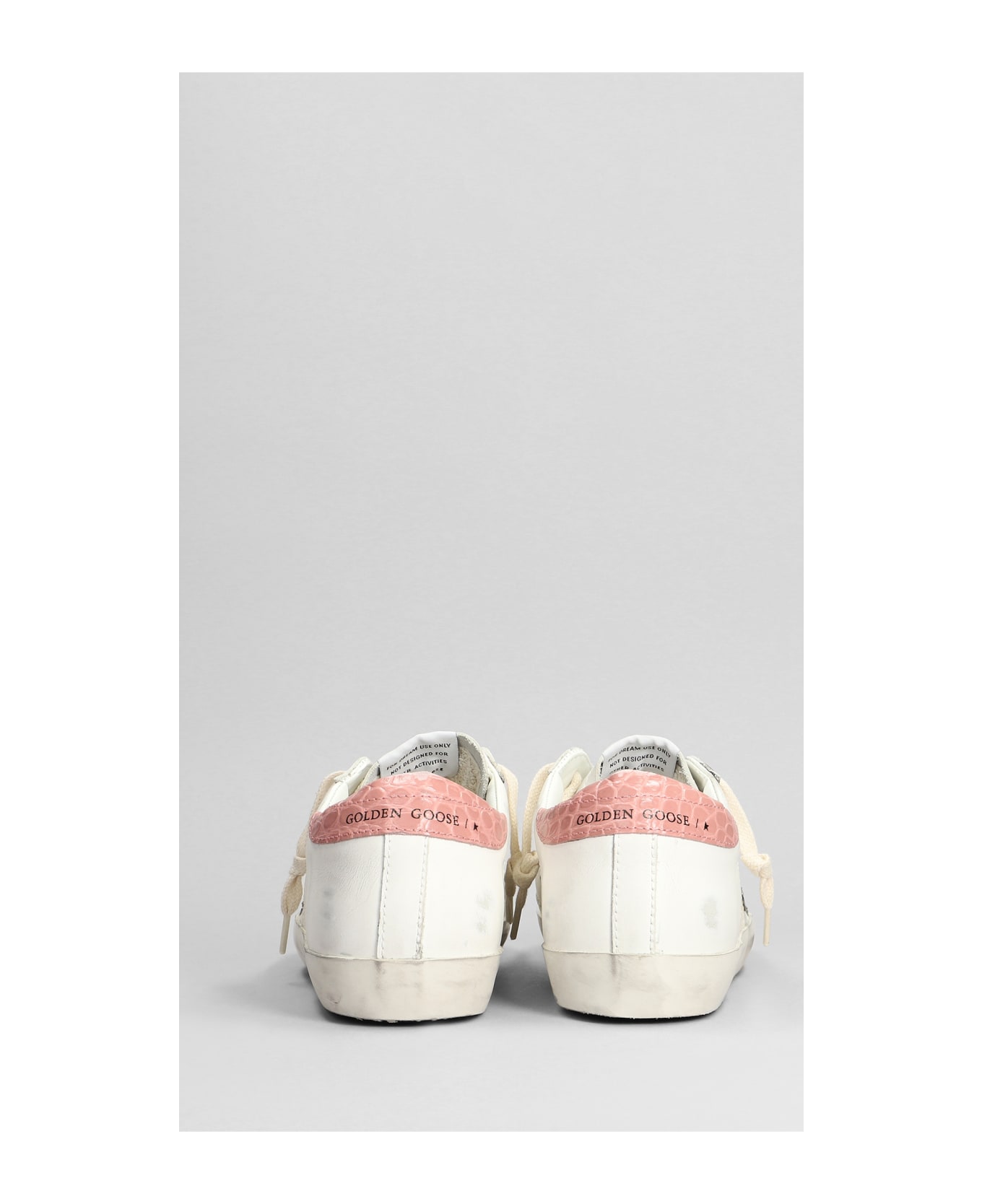 Golden Goose Superstar Sneakers In White Leather - white スニーカー