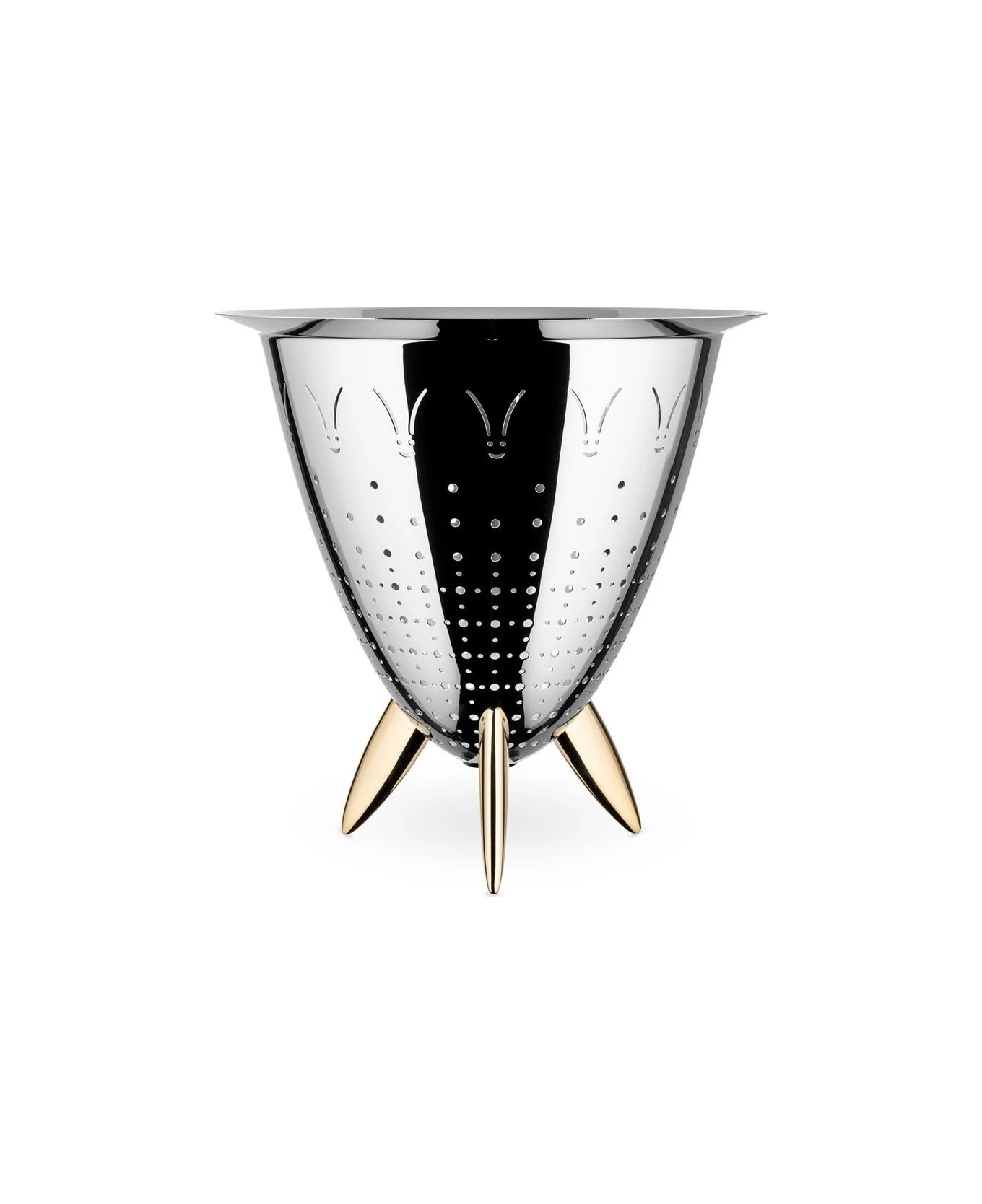Alessi Max Le Chinois Scolatoio - Acciaio / Ottone