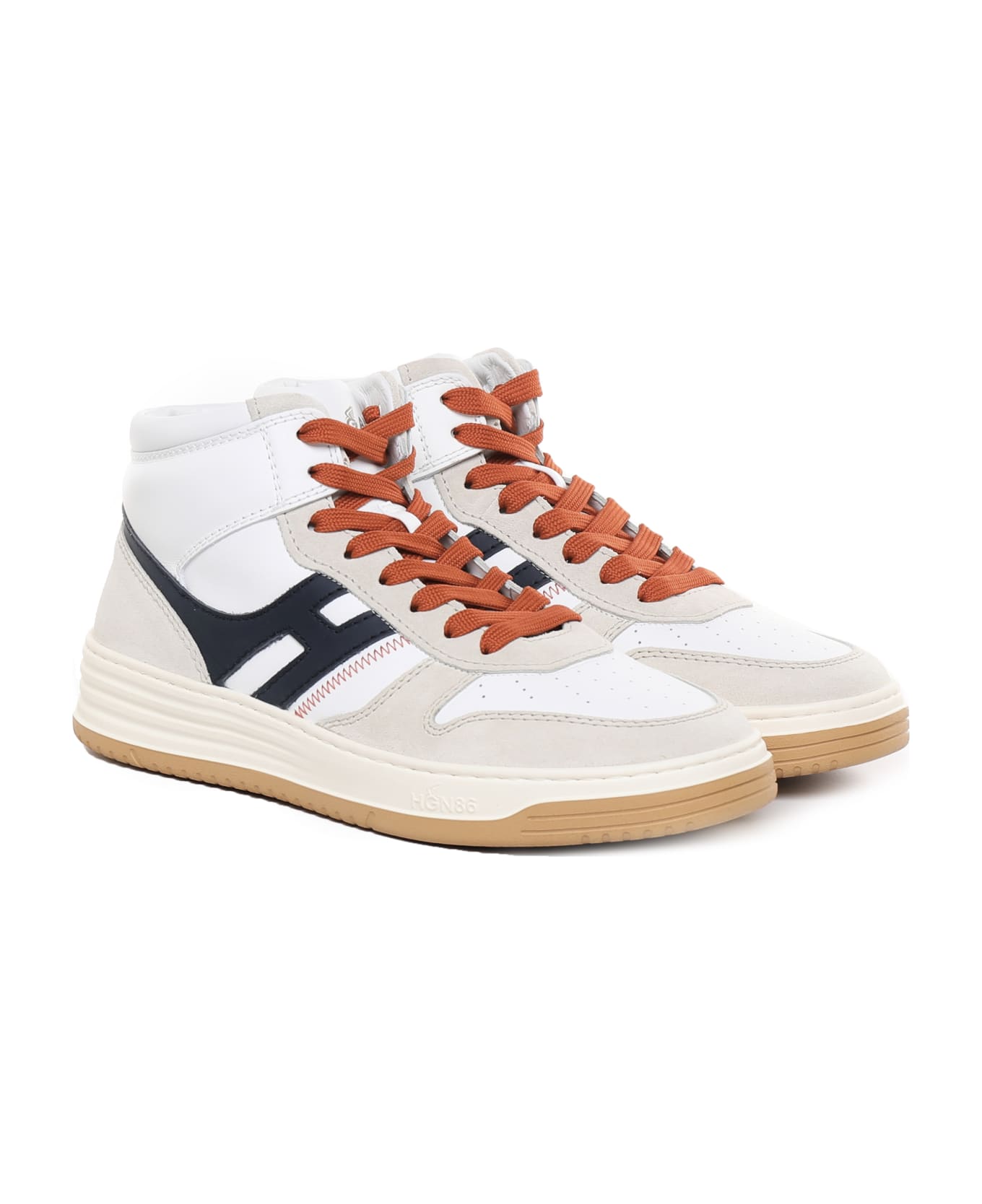 Hogan High Top Sneakers - White