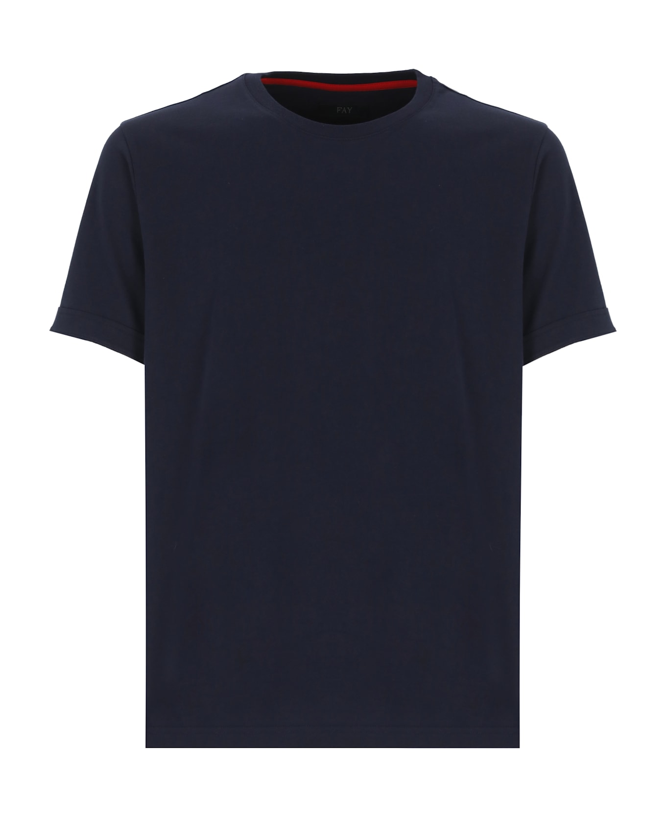 Fay Cotton T-shirt - Blue