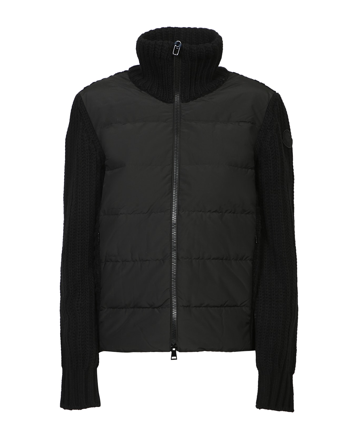 Moncler Regular Fit Tricot Cardigan - Black