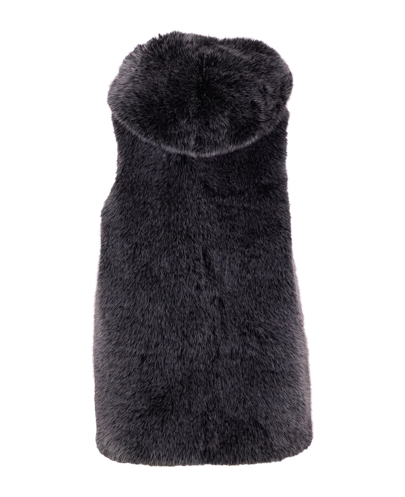 S.W.O.R.D 6.6.44 Faux Fur Vest - Black