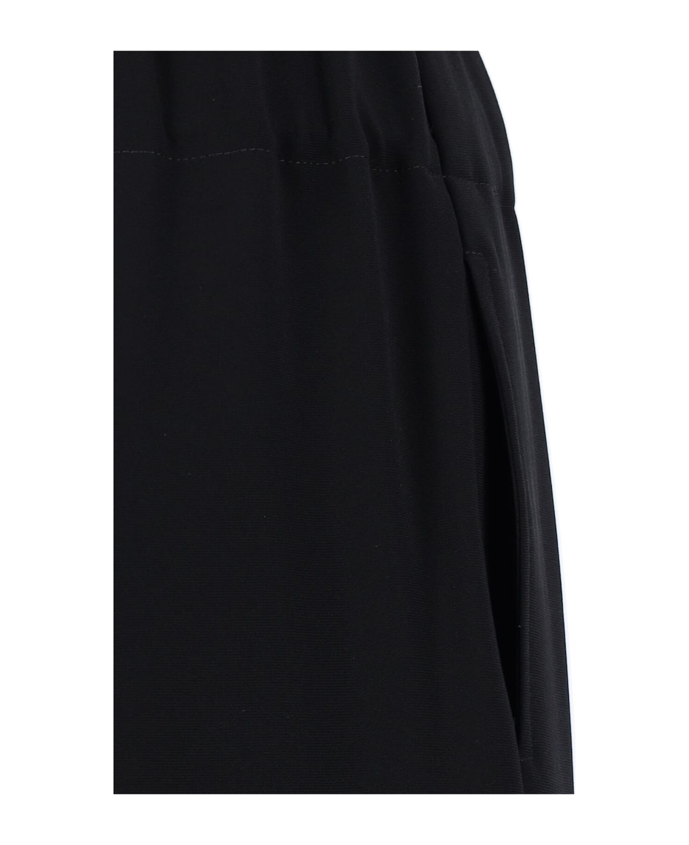 Aspesi Palazzo Pants - black