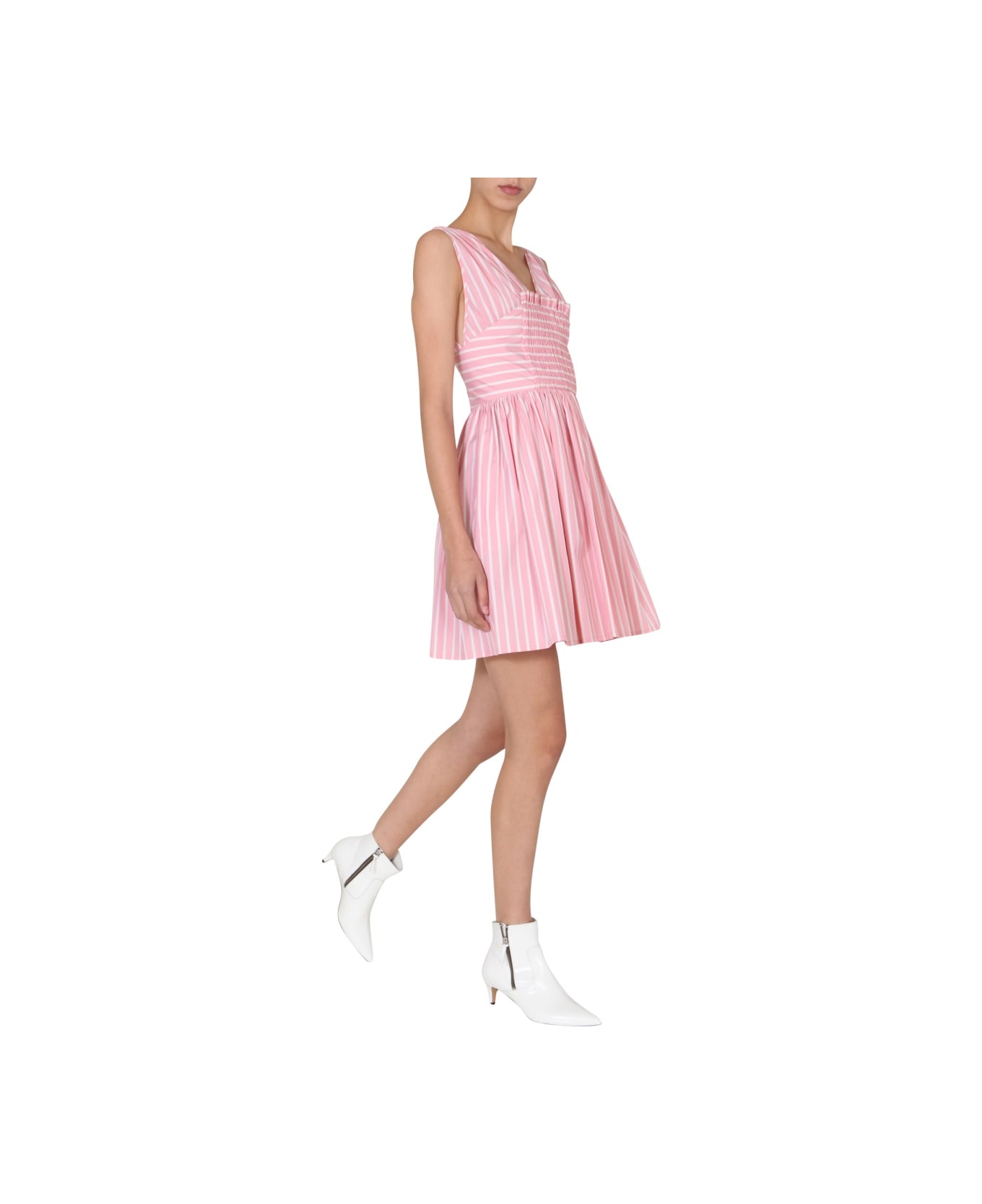 MSGM Dress Without Sleeves - PINK ワンピース＆ドレス