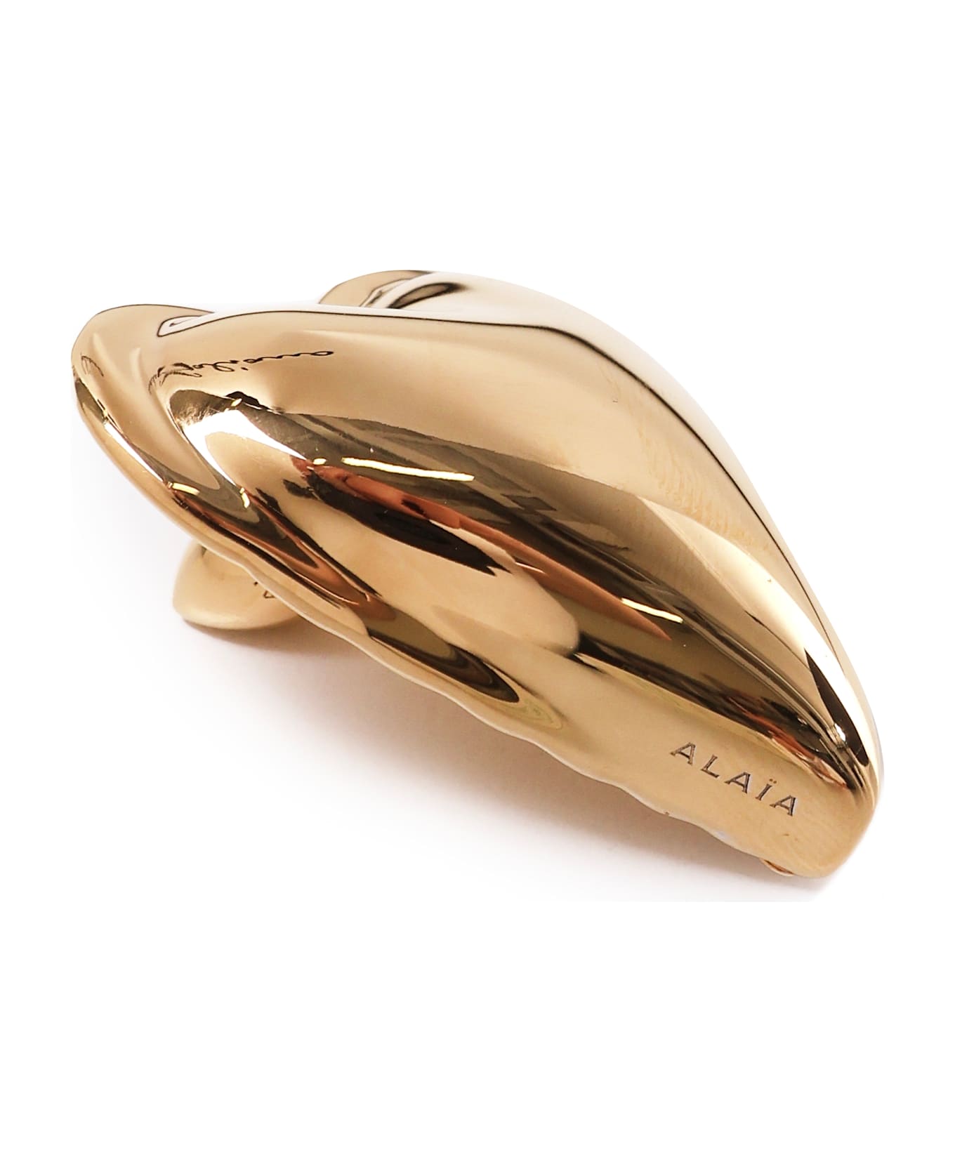 Alaia Hearts Earrings - Golden