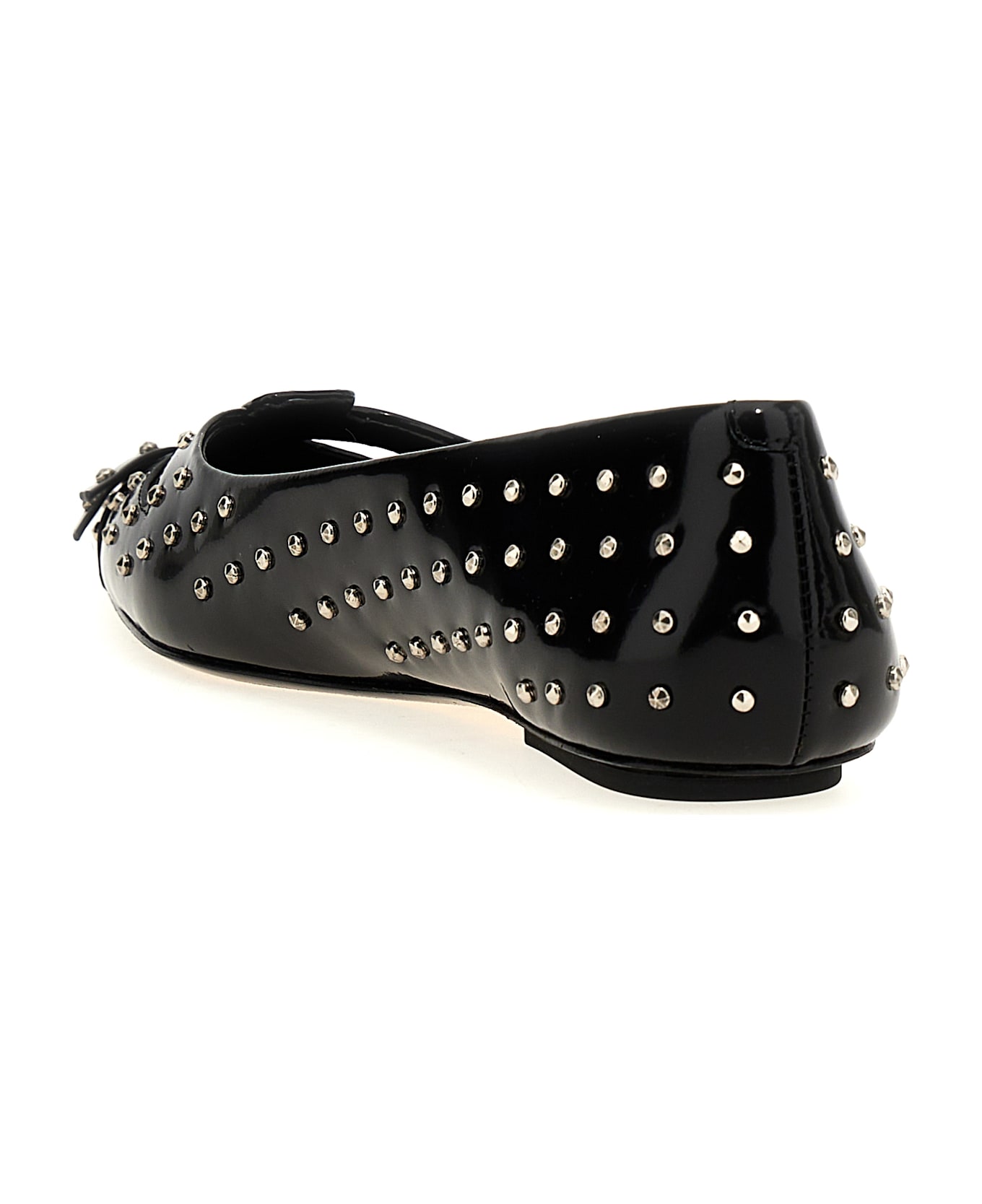 Marc Jacobs The Glam Studs Kat Ballet Flats - Black