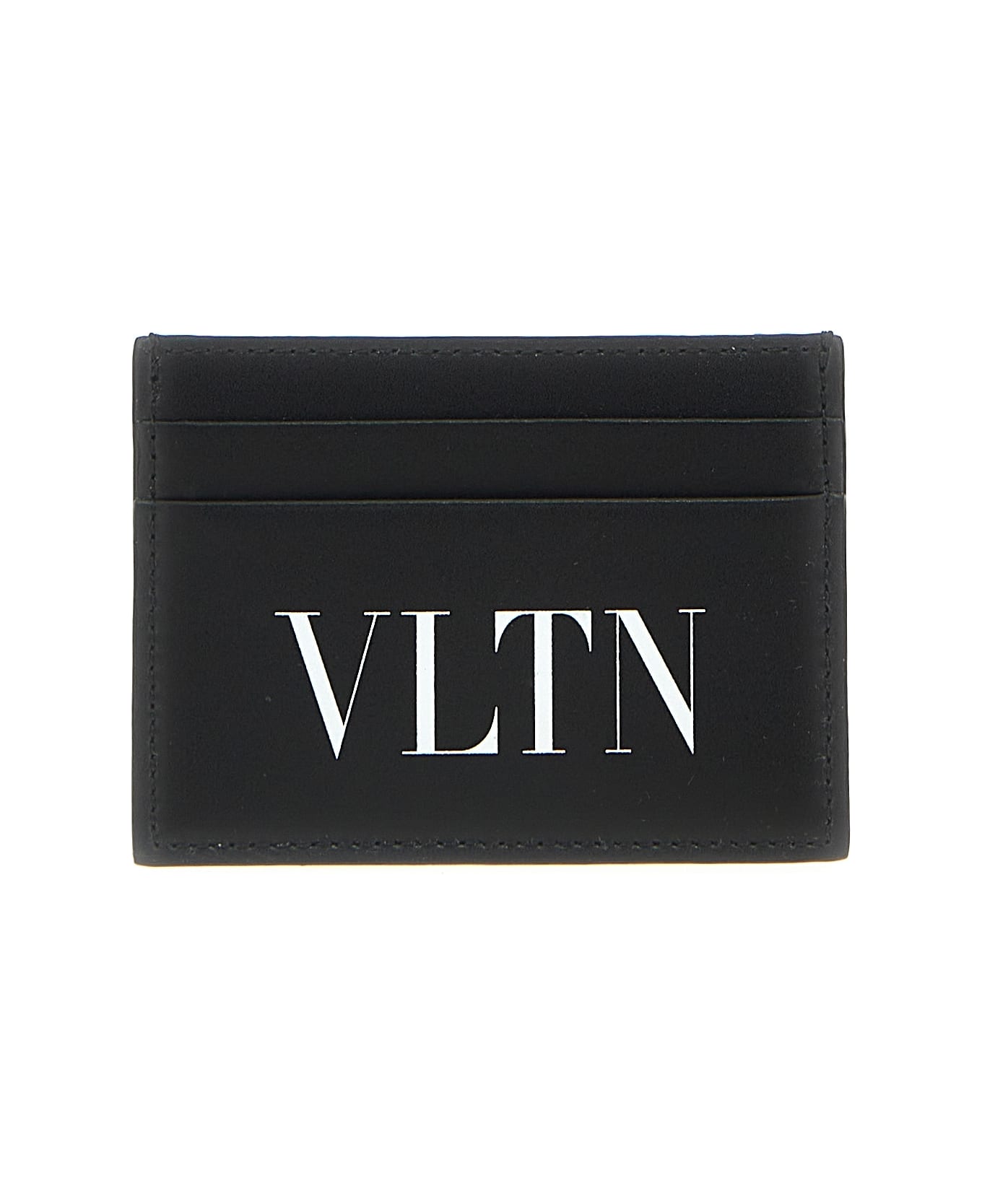 Valentino Garavani Vltn Cardholder - White/Black 財布