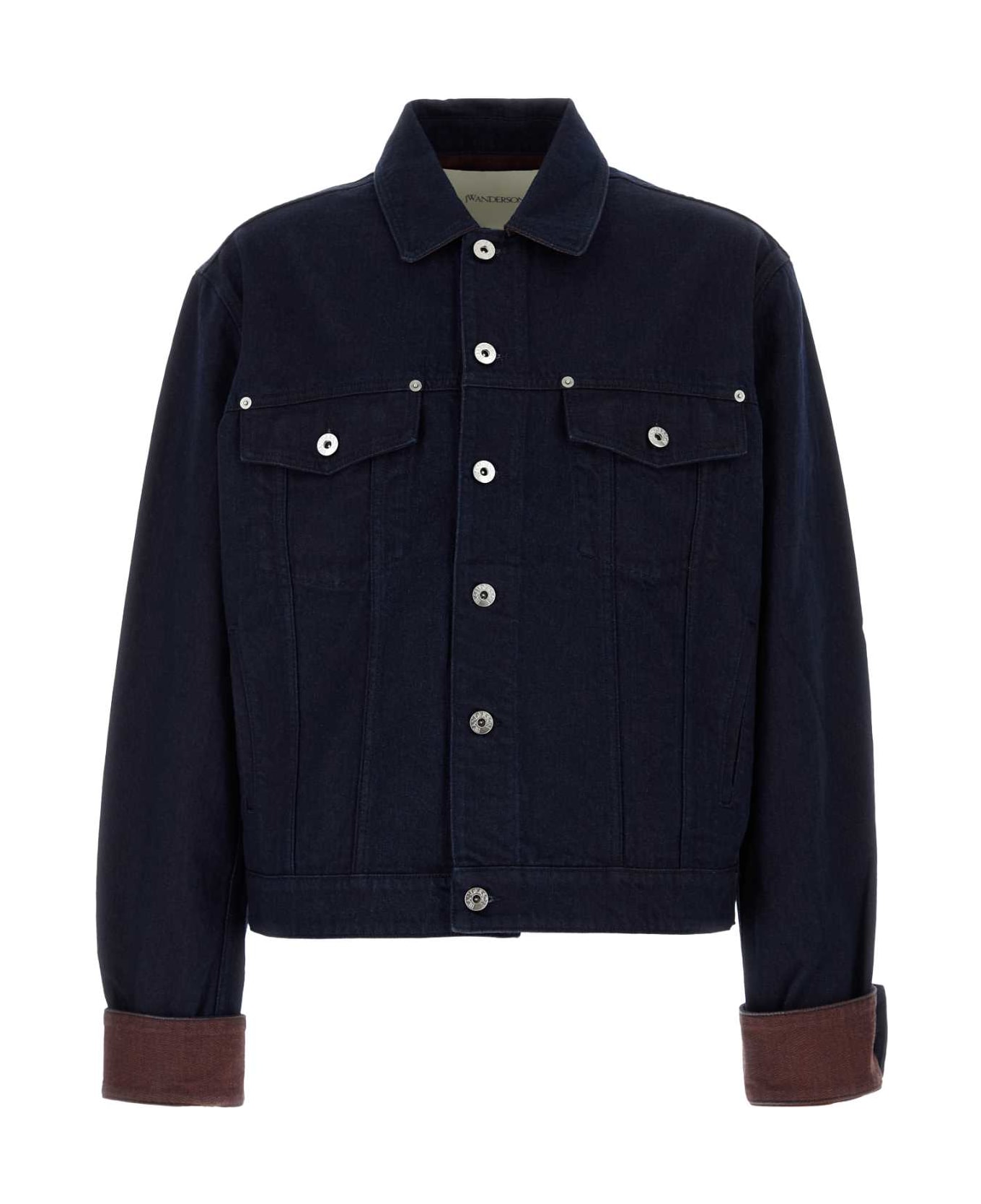 J.W. Anderson Blue Denim Jacket - BLUERED
