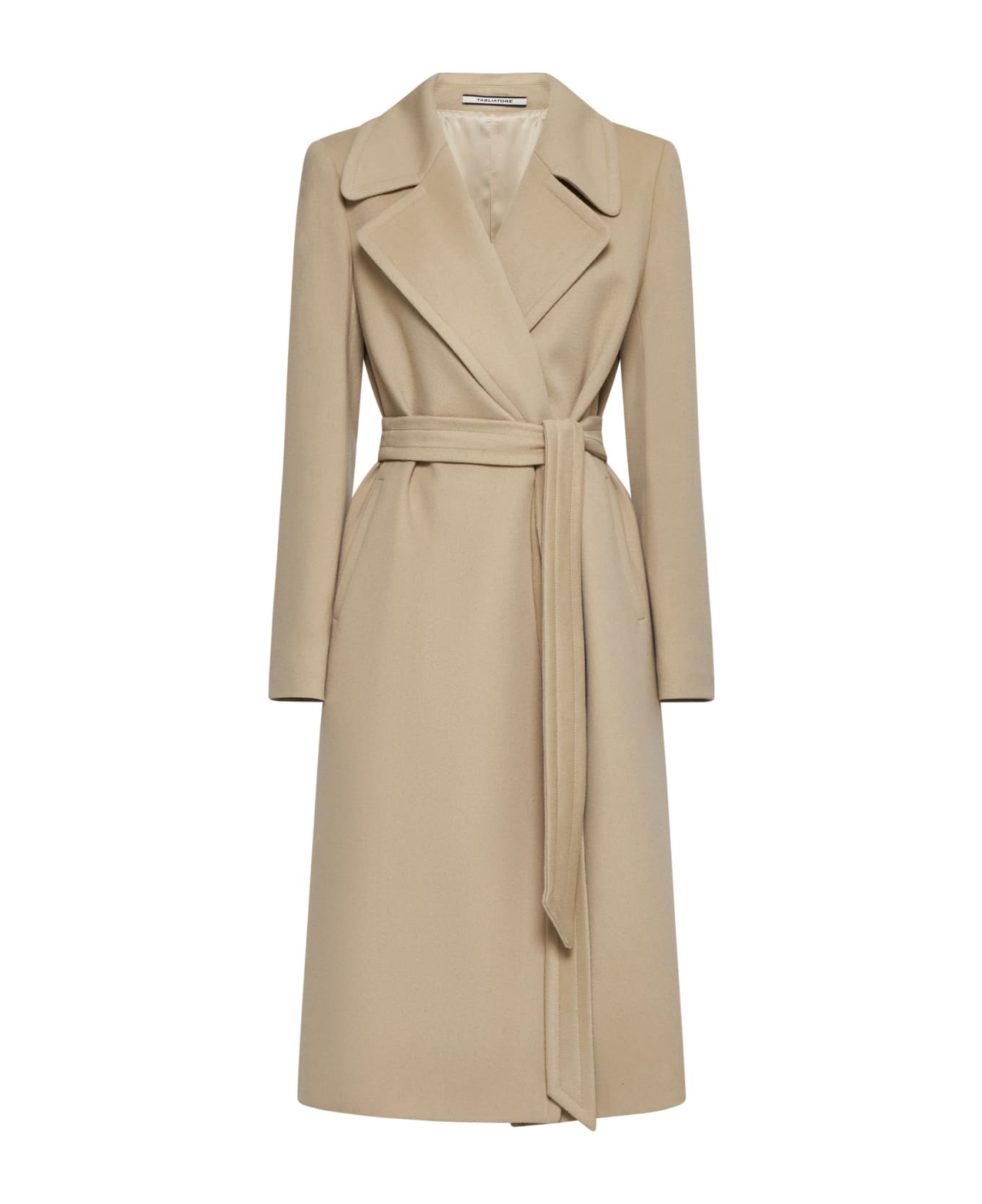 コート TAGLIATORE Woman Coat Ecru JOLECCD70015U A1345 Tagliatore Coat | italist