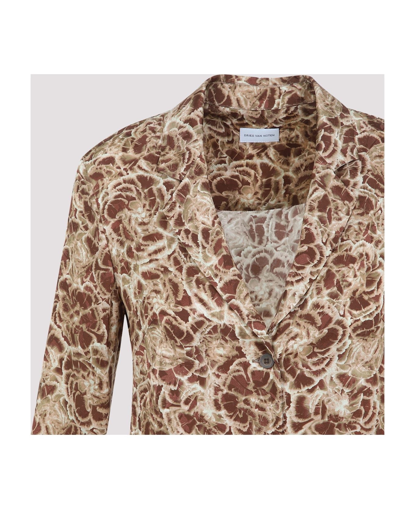 Dries Van Noten Colla Shirt - Camel