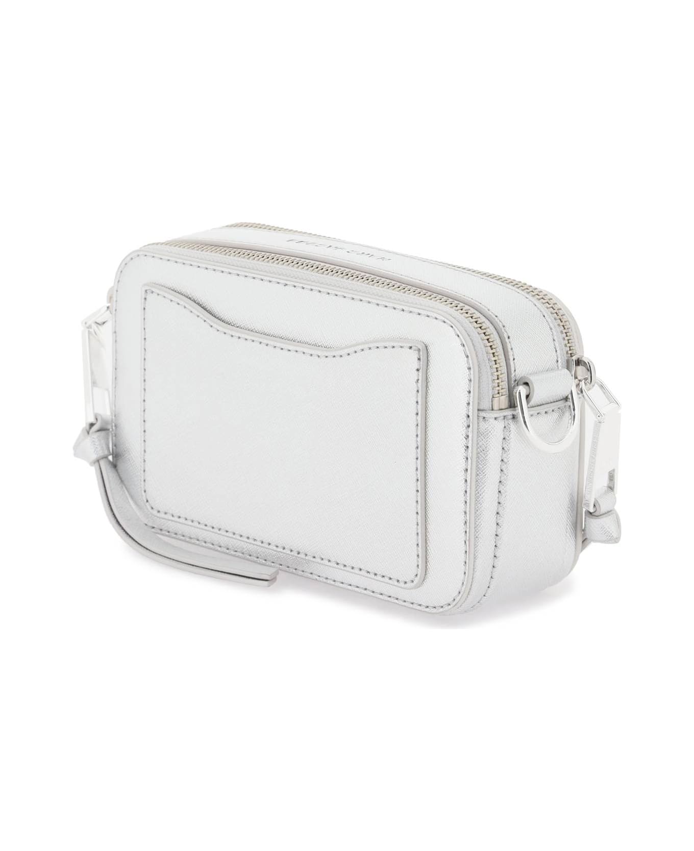 Marc Jacobs The Snapshot Leather Camera Bag - Silver ショルダーバッグ