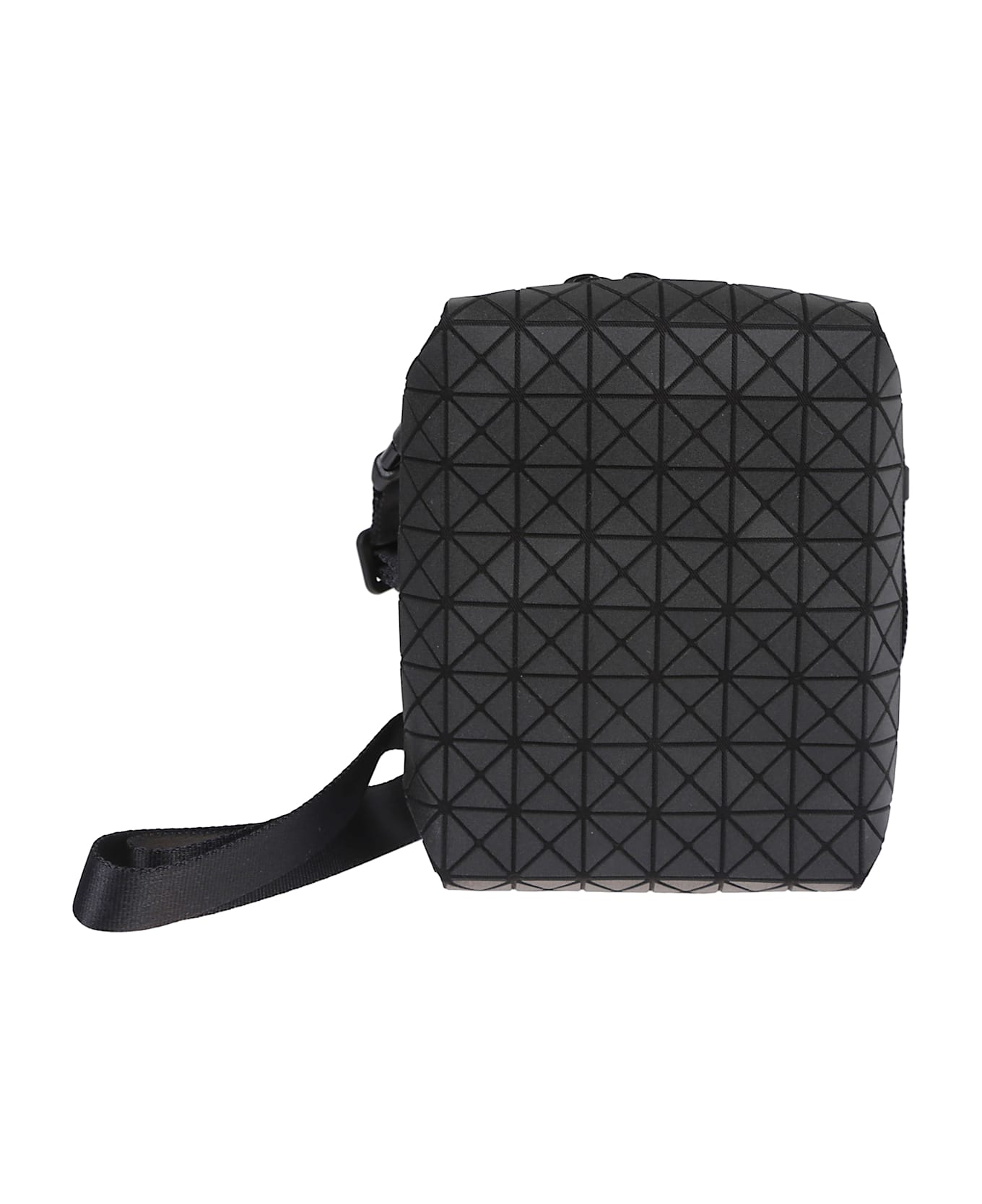 Bao Bao Issey Miyake Leather Shoulder Bag - Black