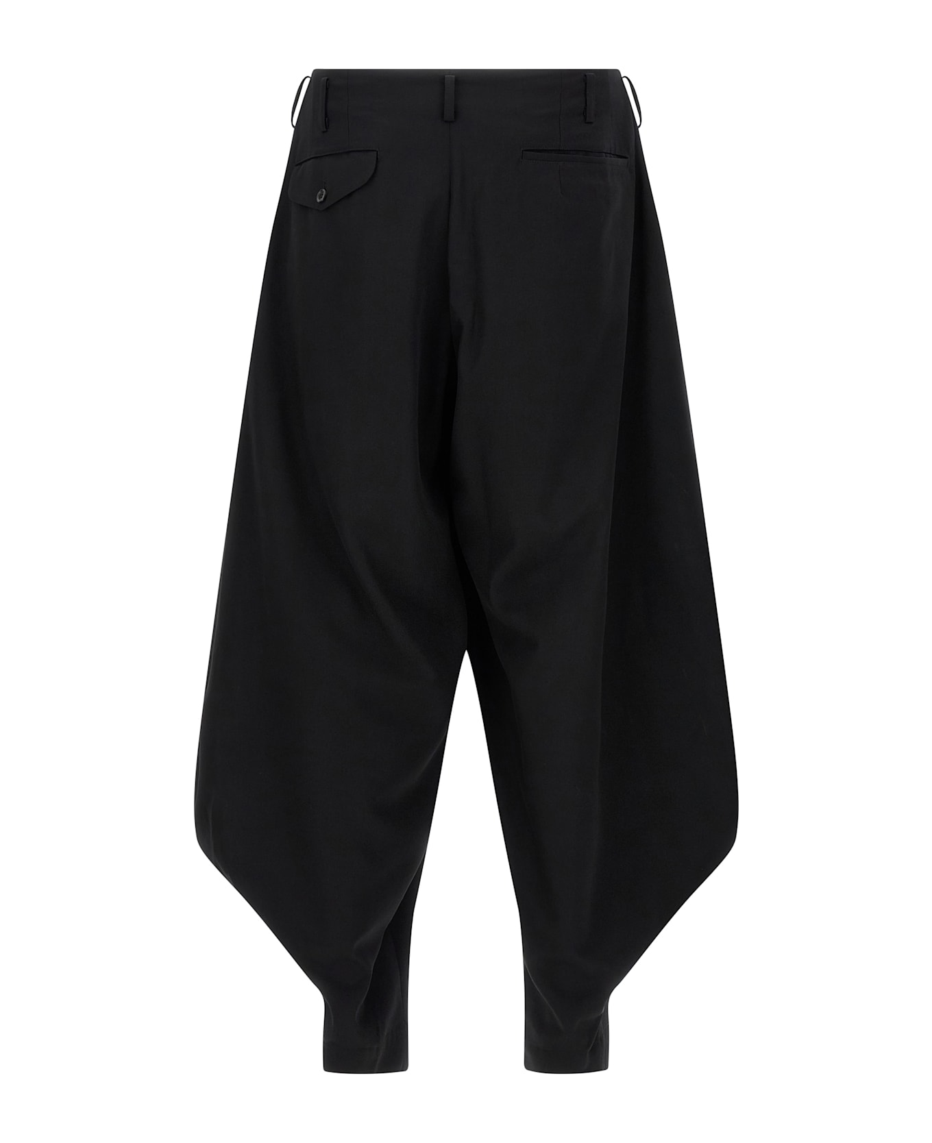Comme Des Garçons Homme Plus Extra Loose Leg Pants - Black  