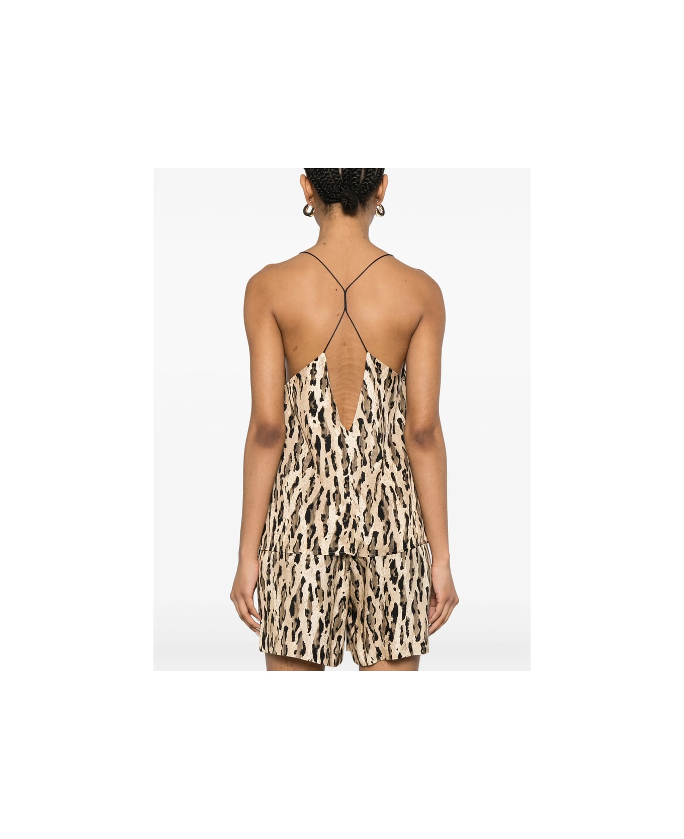 The Nina Studio Top - NEUTRALS/BLACK