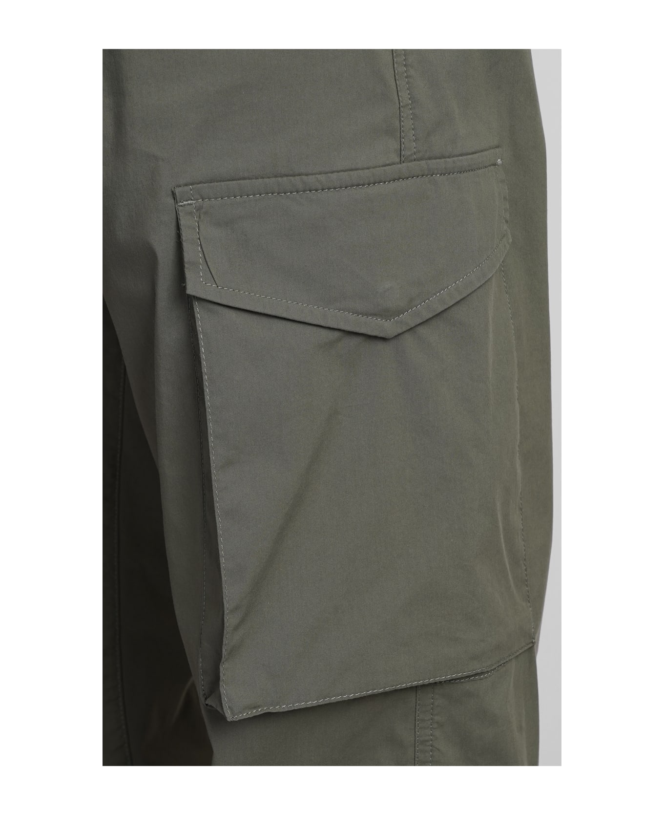 Aspesi Pantalone Fieldpant Pants In Green Cotton - green ボトムス