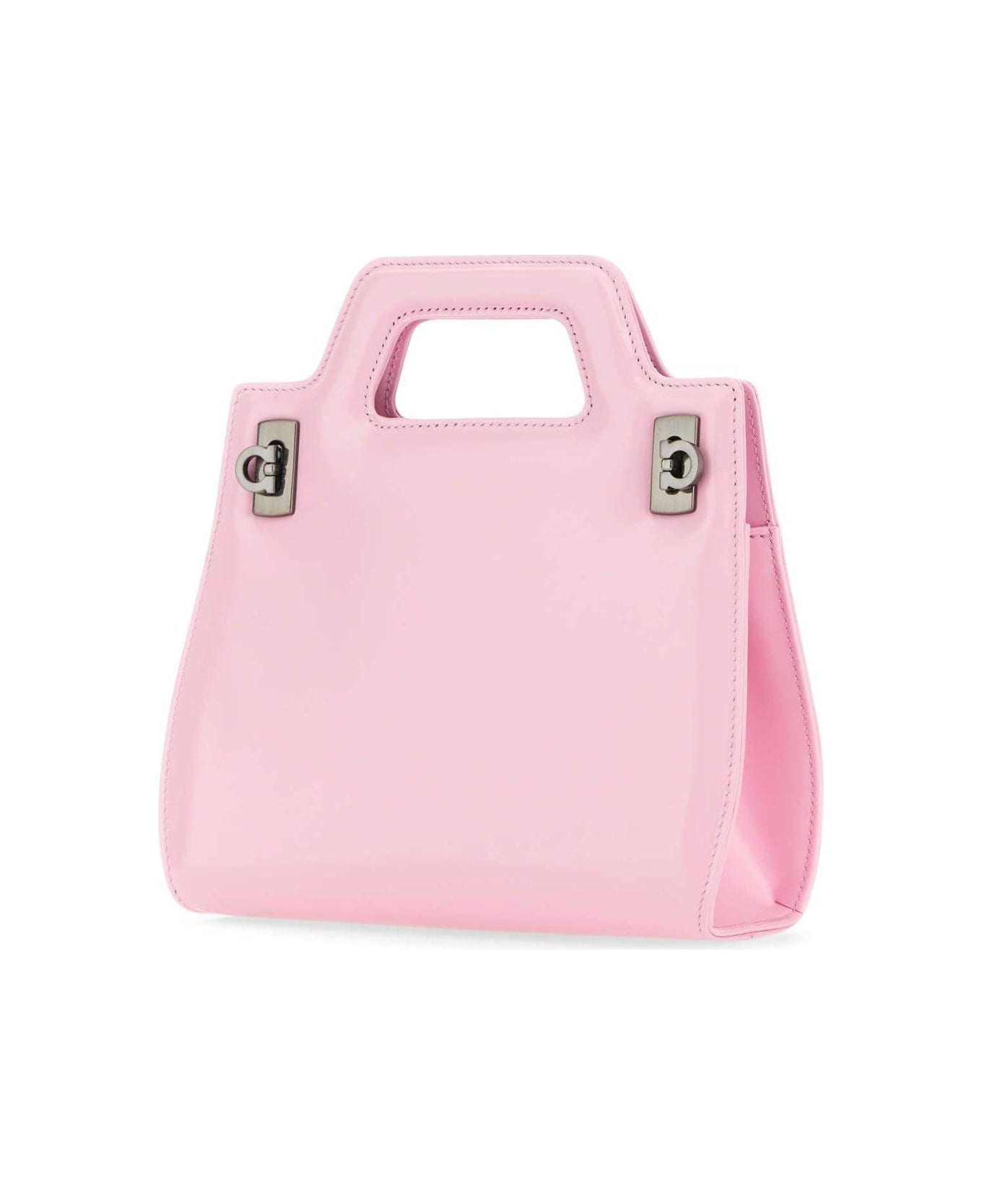 Ferragamo Wanda Mini Top Handle Bag - Rosa トートバッグ