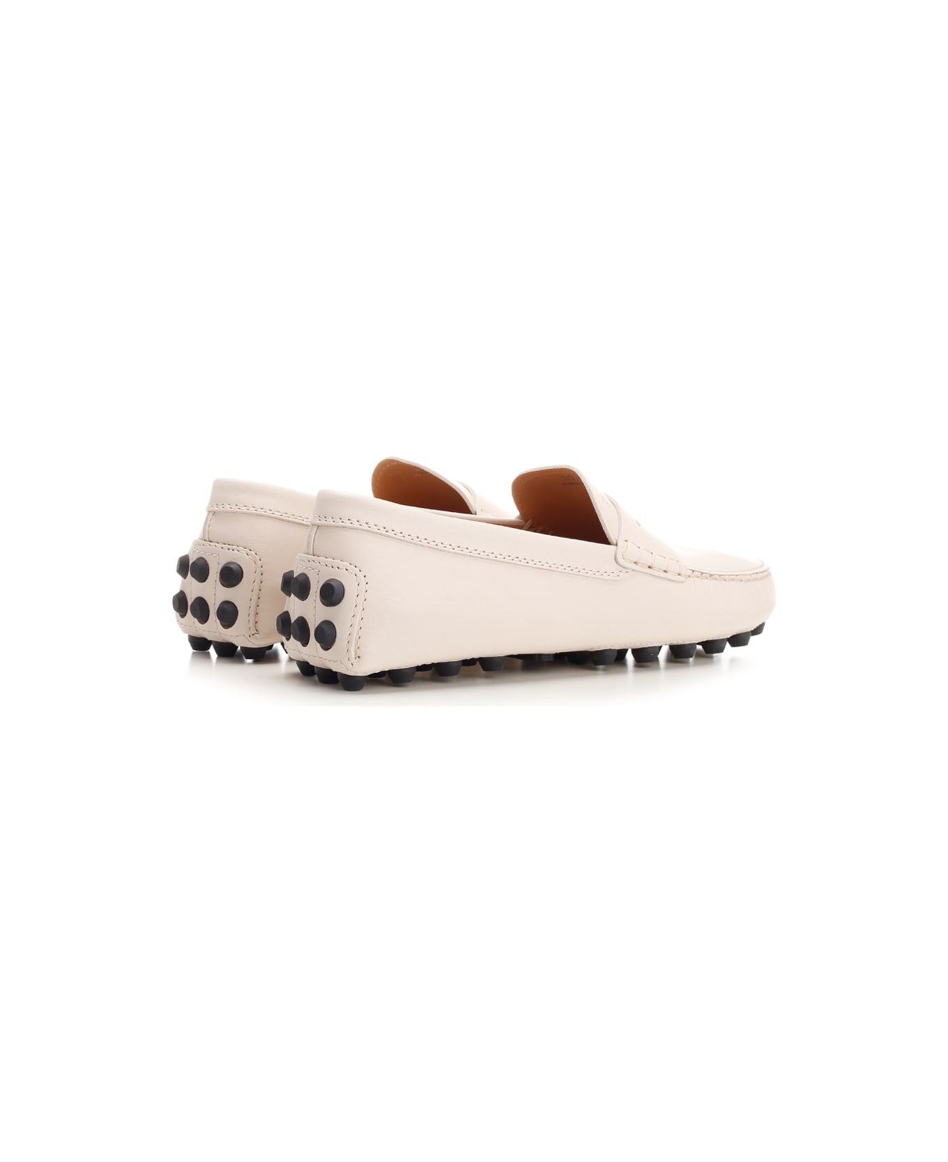 Tod's Ivory Gommino Loafer - WHITE