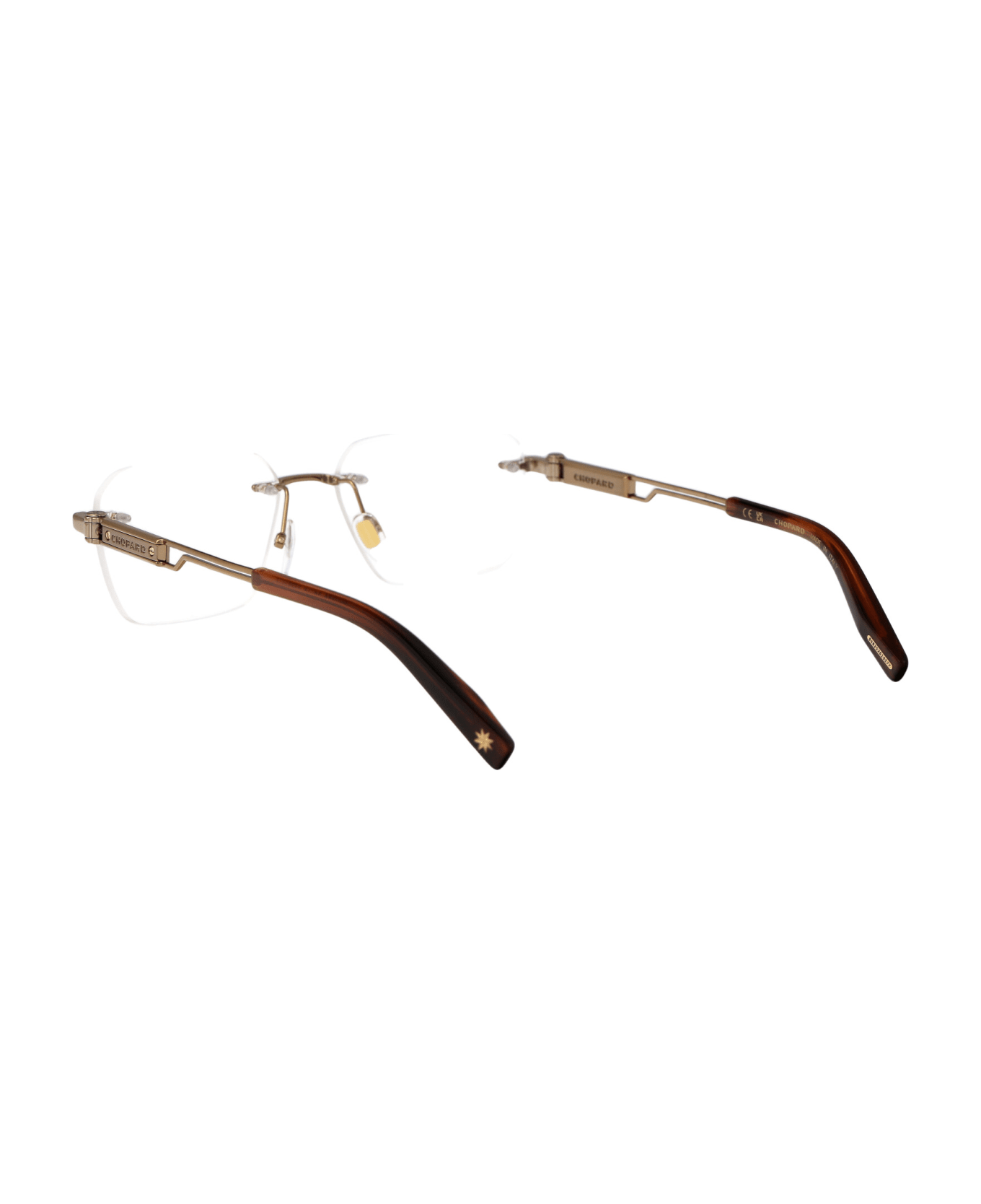 Chopard Vchg87 Glasses - 08FF ORO GRIGIO LUCIDO アイウェア