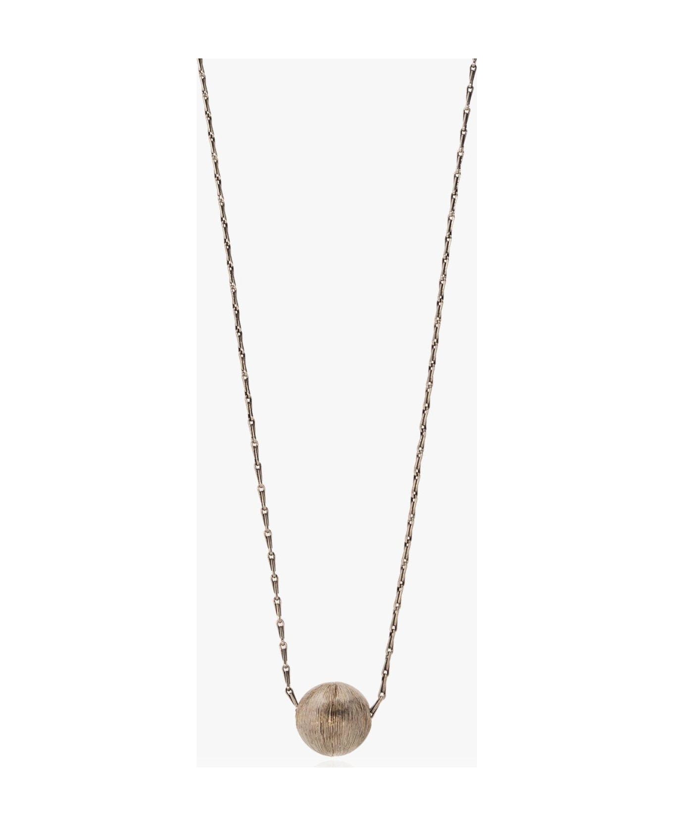 Saint Laurent Spherical Charm Necklace