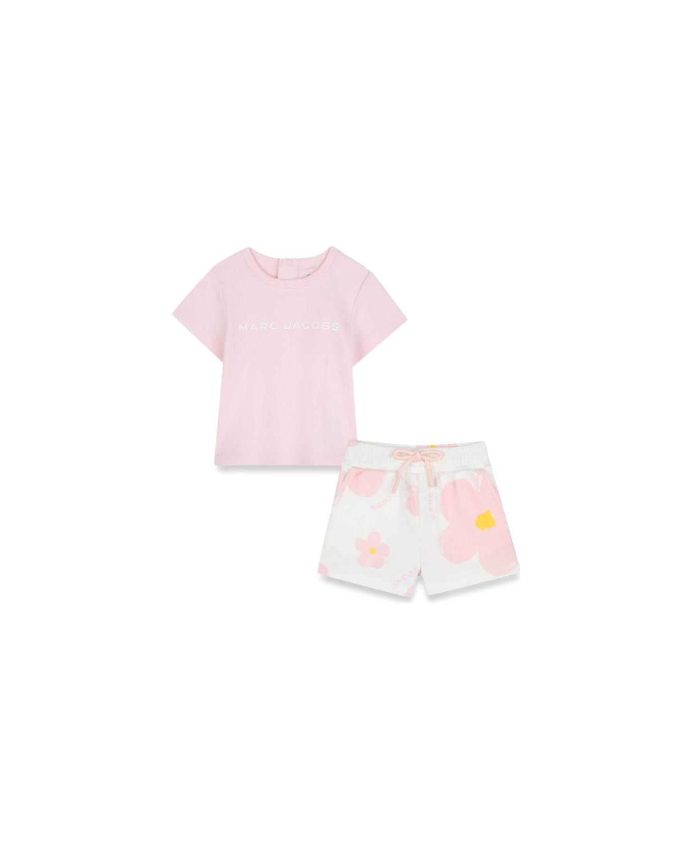 Marc Jacobs T-shirt With Shorts Set - PINK