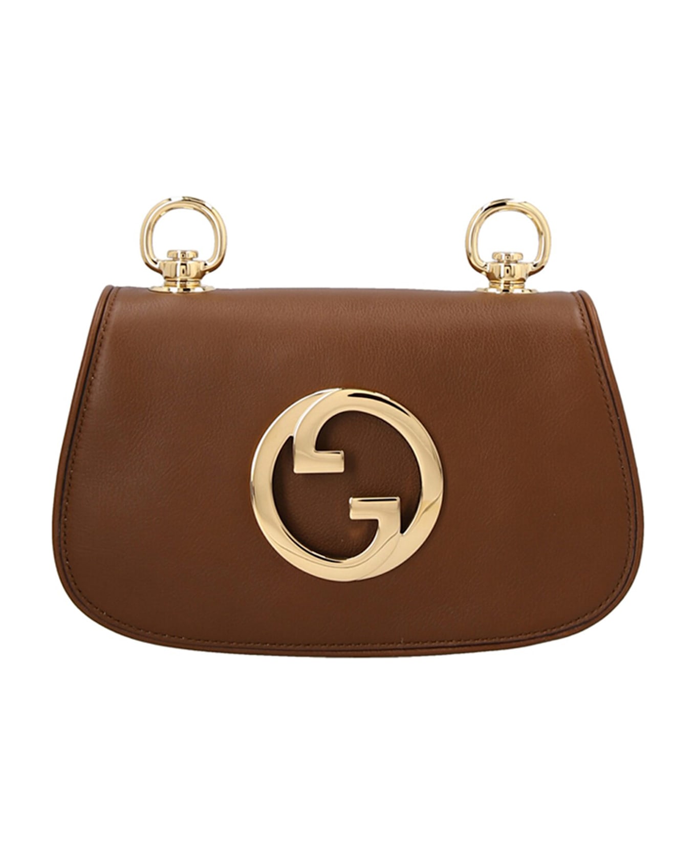 Gucci 'gucci Blondie' Mini Shoulder Bag - Brown