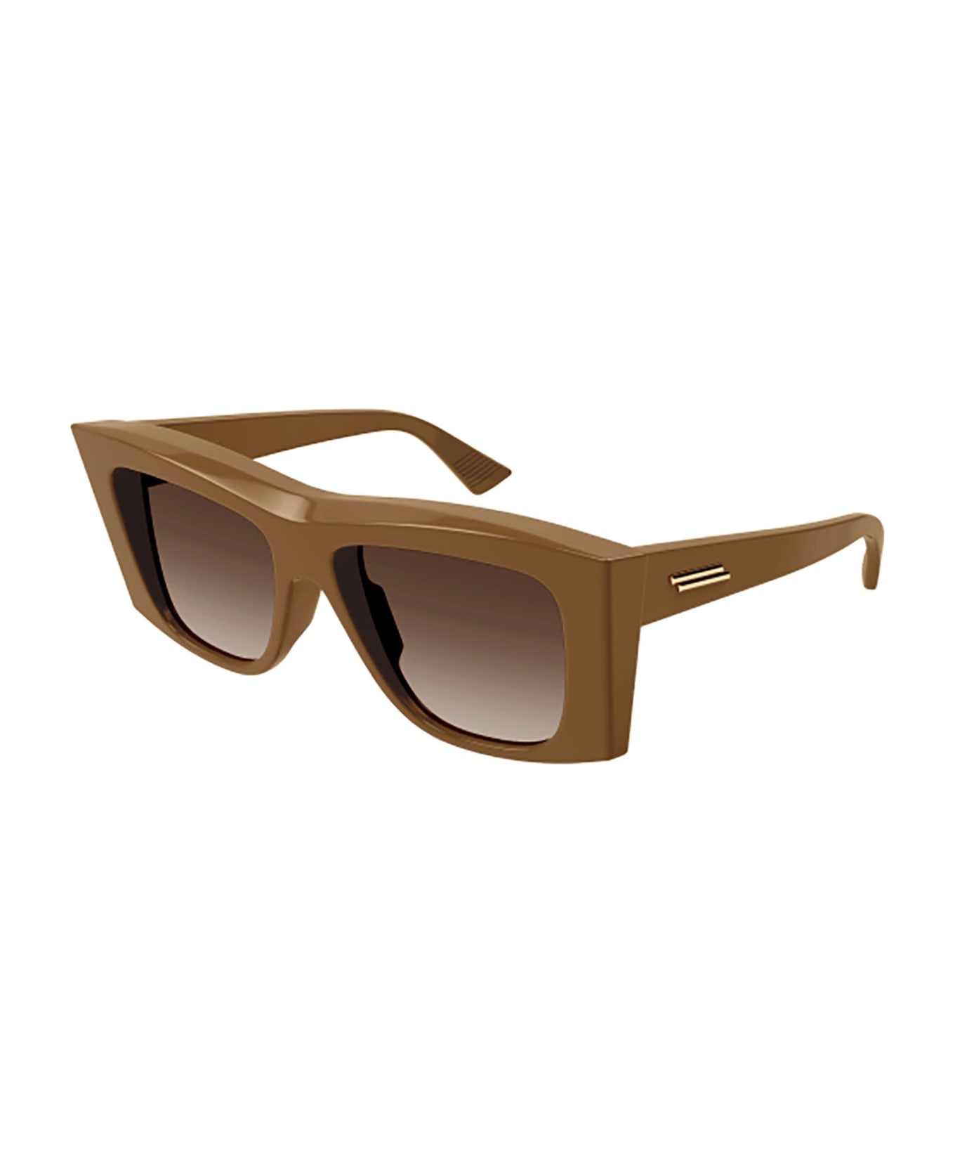 Bottega Veneta Eyewear BV1270S Sunglasses - Brown Brown Brown サングラス