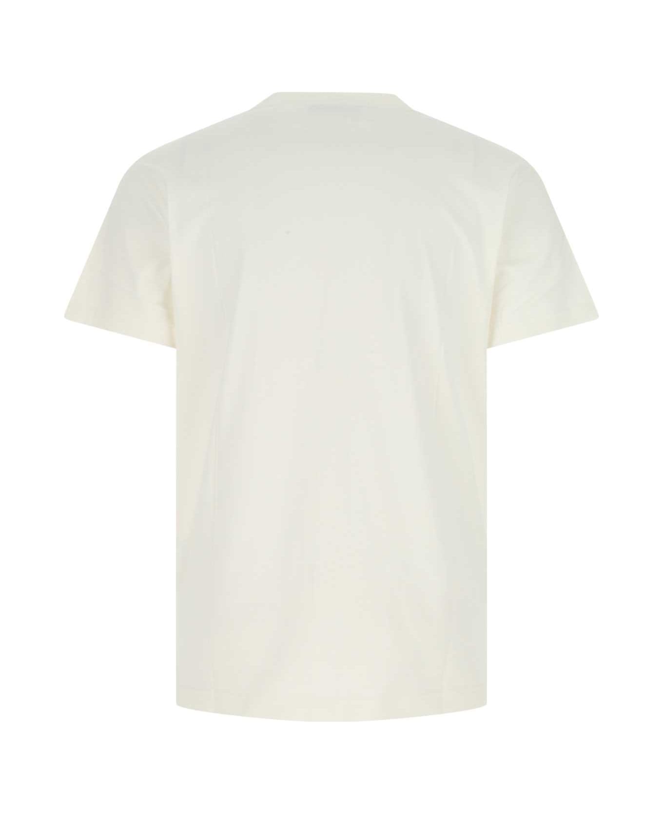AMBUSH Ivory Cotton T-shirt Set - 0210