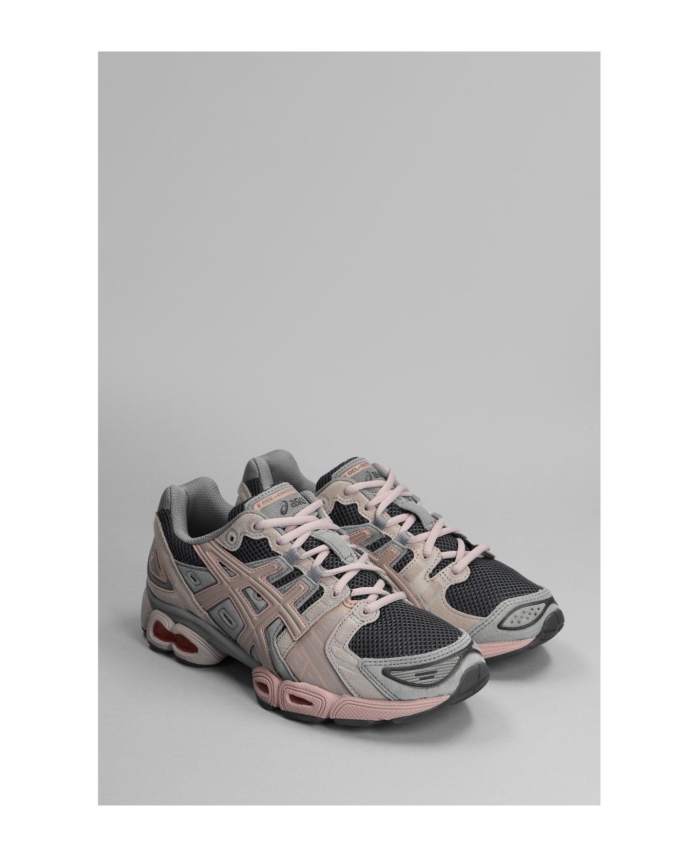 Asics Gel-nimbus 9 Sneakers In Beige Synthetic Fibers - beige