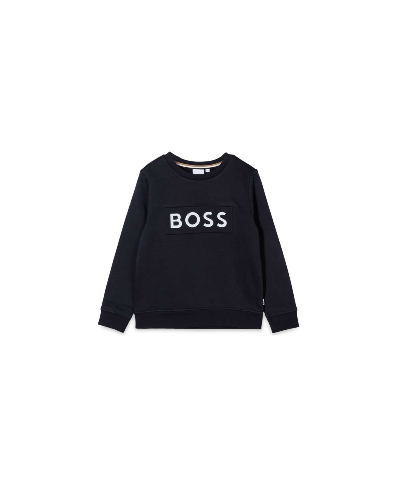 Hugo Boss Logo Crewneck Sweatshirt - BLUE