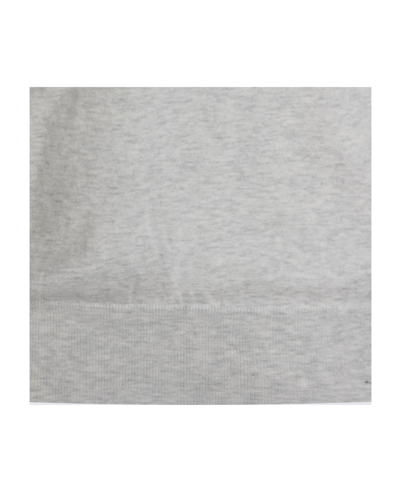 Brunello Cucinelli Grey Cotton Polo Shirt - Grey