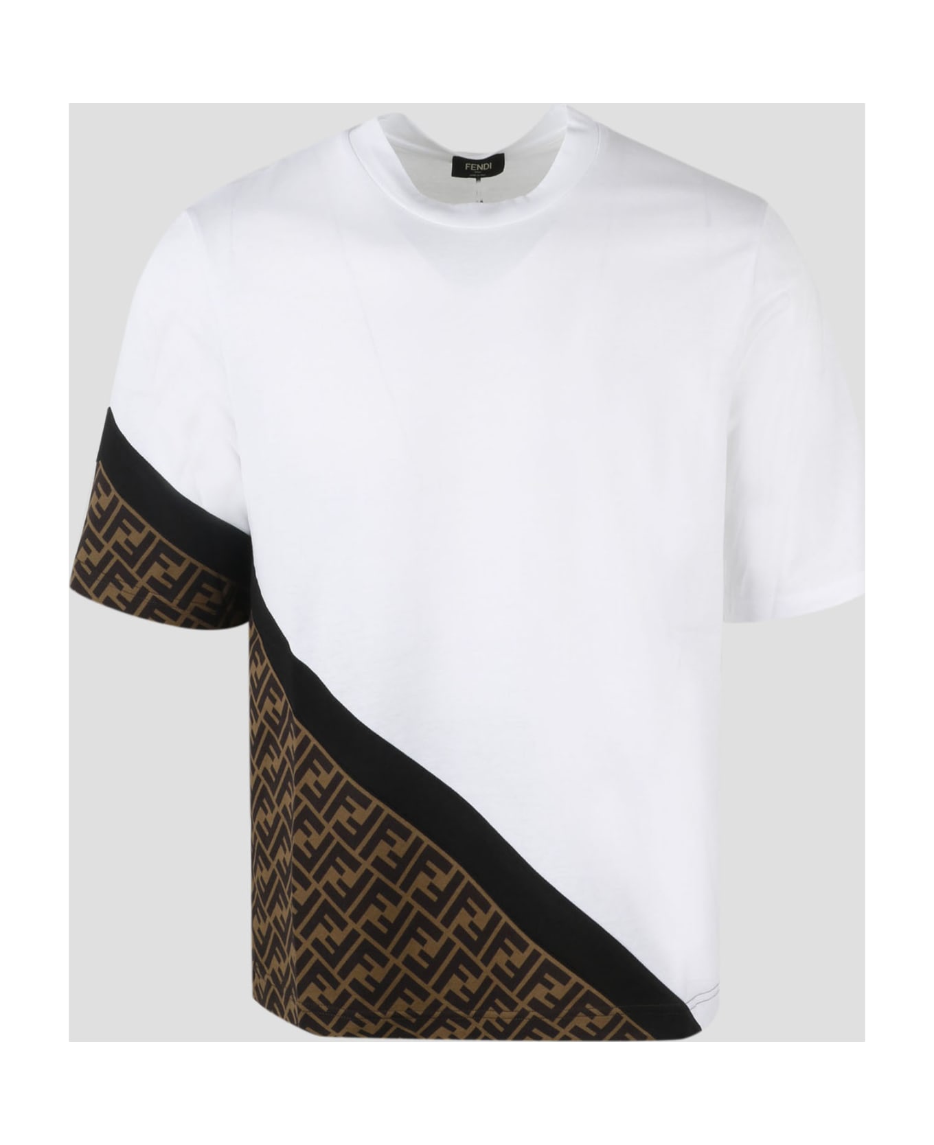 fendi diagonal t shirt