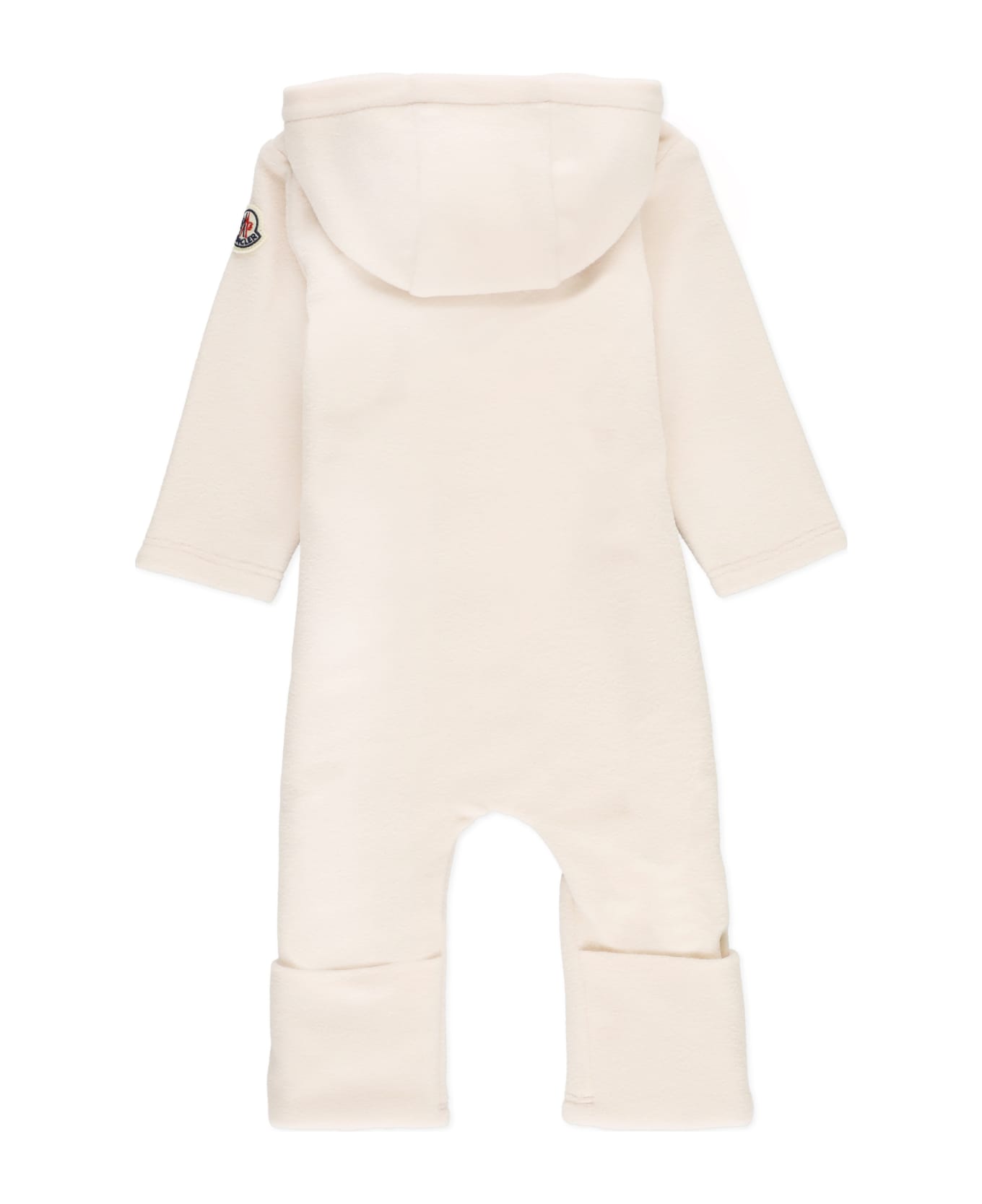 Moncler Onesie With Logo - Pink