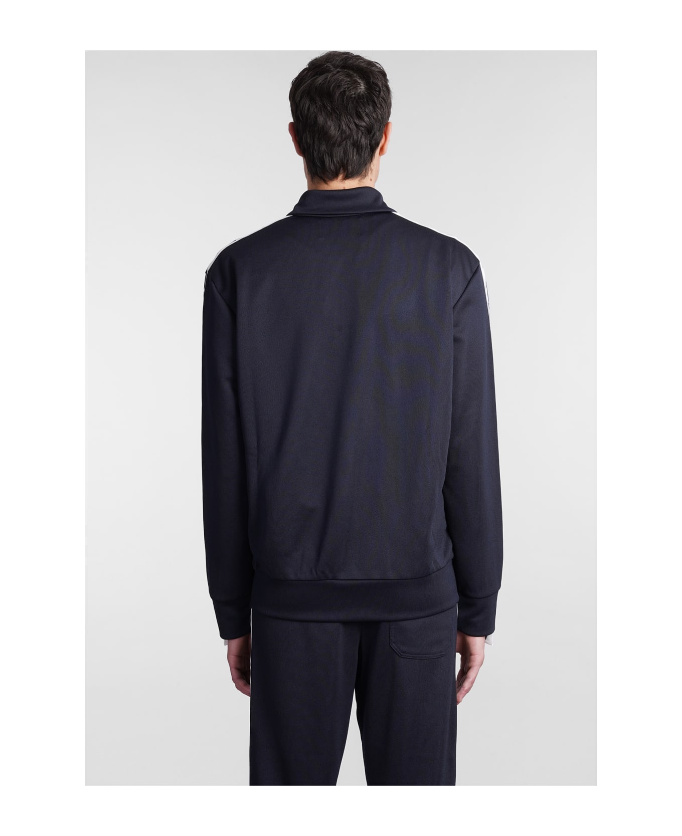 Golden Goose Denis Sweatshirt In Blue Synthetic Fibers - 50767
